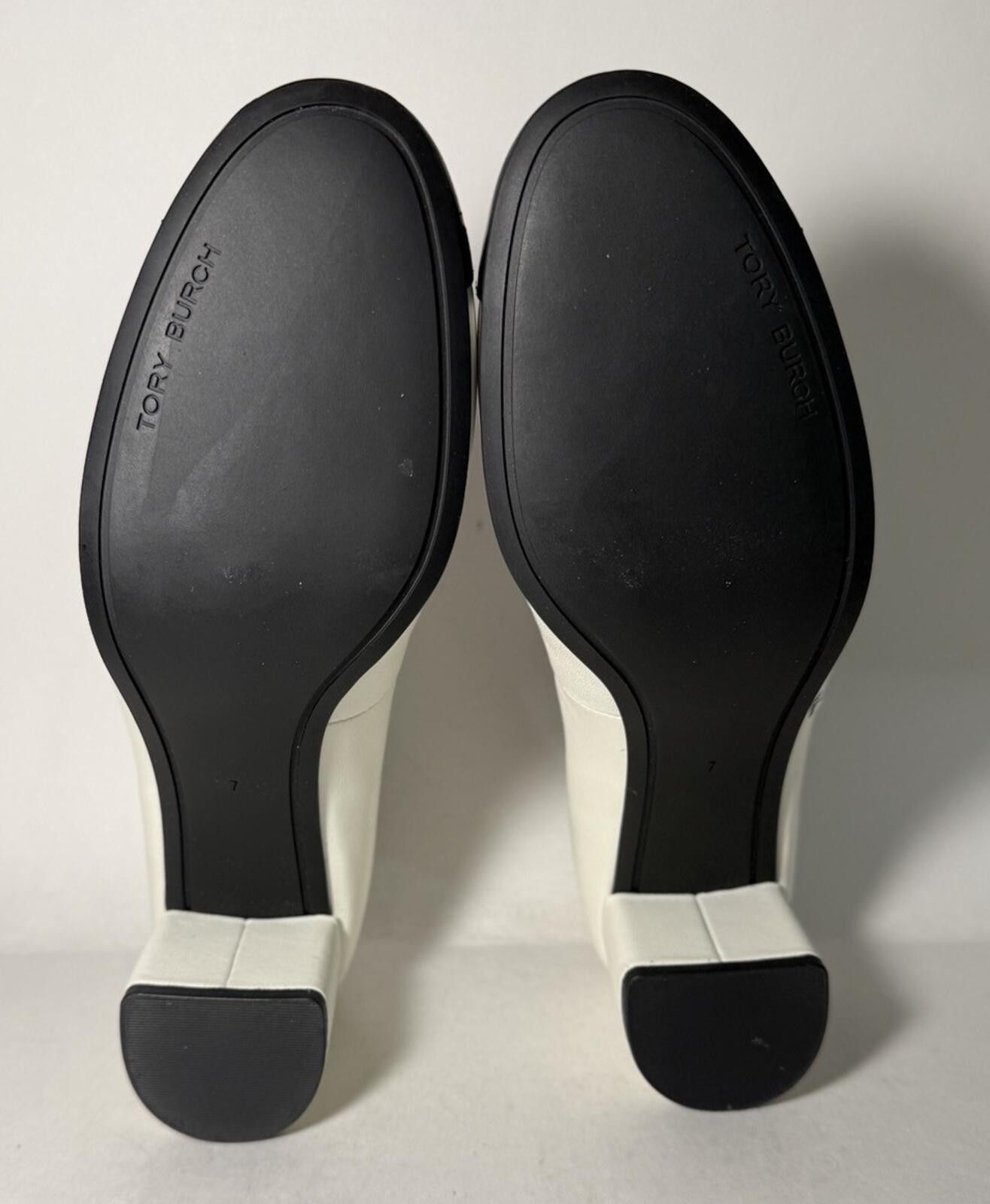 Other TORY BURCH Chelsea 50mm Cap-Toe Pump Nappa Leather Size US 7 / IT 37 - 5 Thumbnail