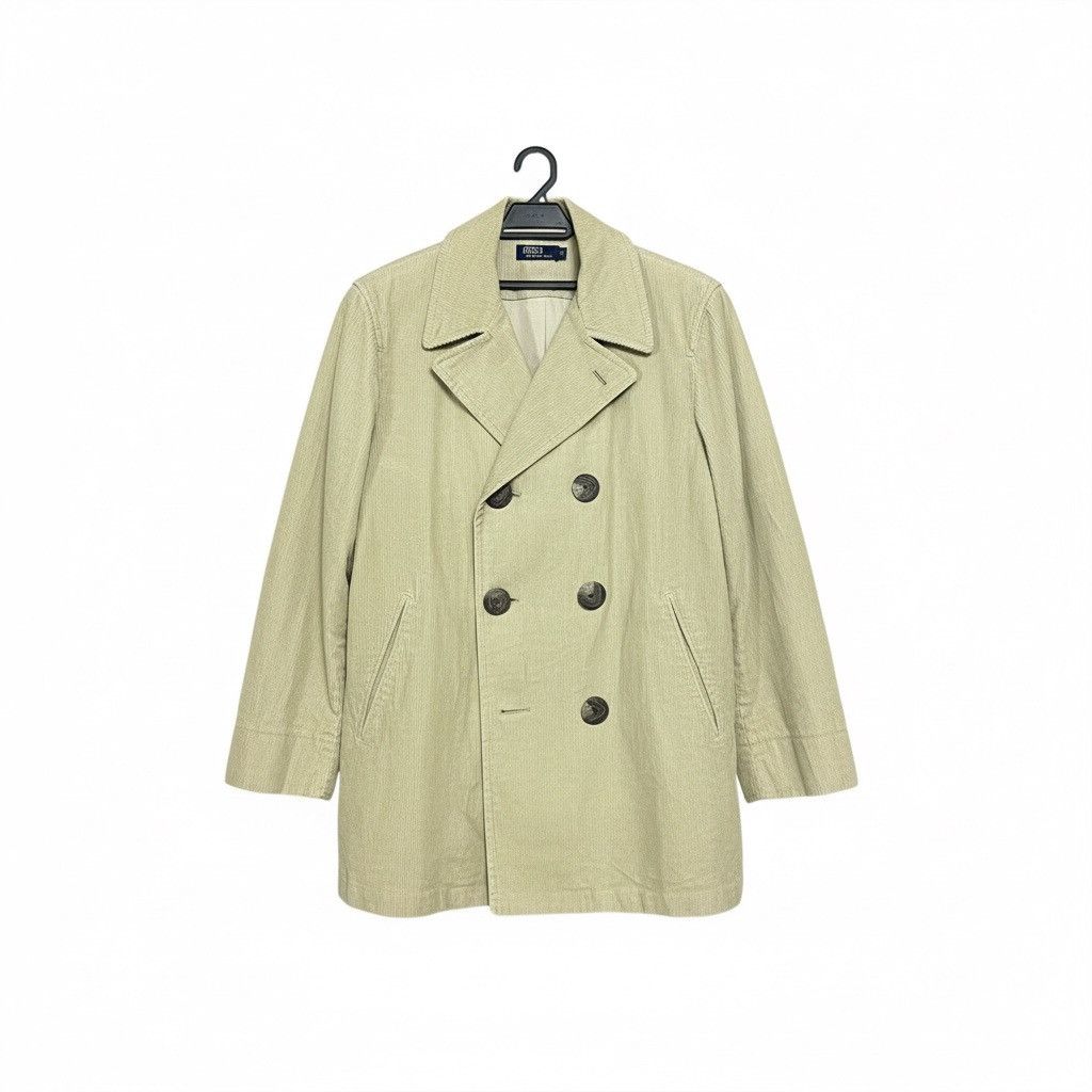 Polo Ralph Lauren Vtg Polo Ralph Lauren Naigai Peacoat Double Breasted Jacket Size US S / EU 44-46 / 1 - 1 Thumbnail