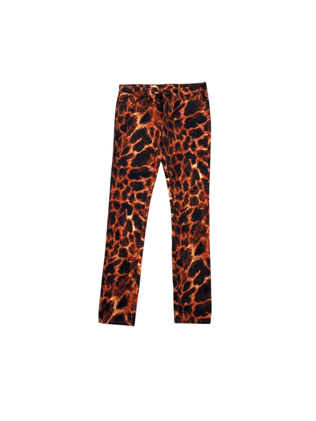 Roberto Cavalli Roberto Cavalli Animal Print Jeans Size US 32 / EU 48 - 1 Thumbnail