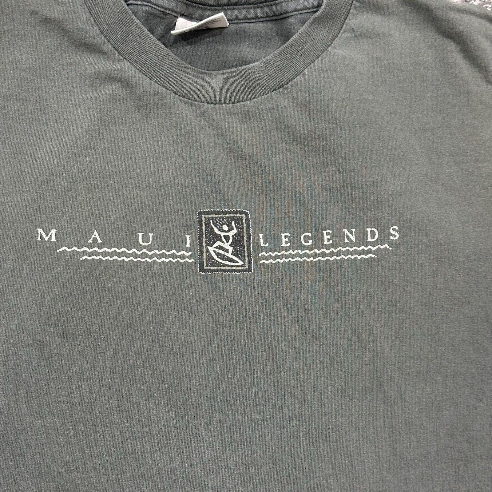 AAA VTG Maui Legends Graphic Short Sleeve Tee Shirt Green Size L Size US L / EU 52-54 / 3 - 16 Thumbnail