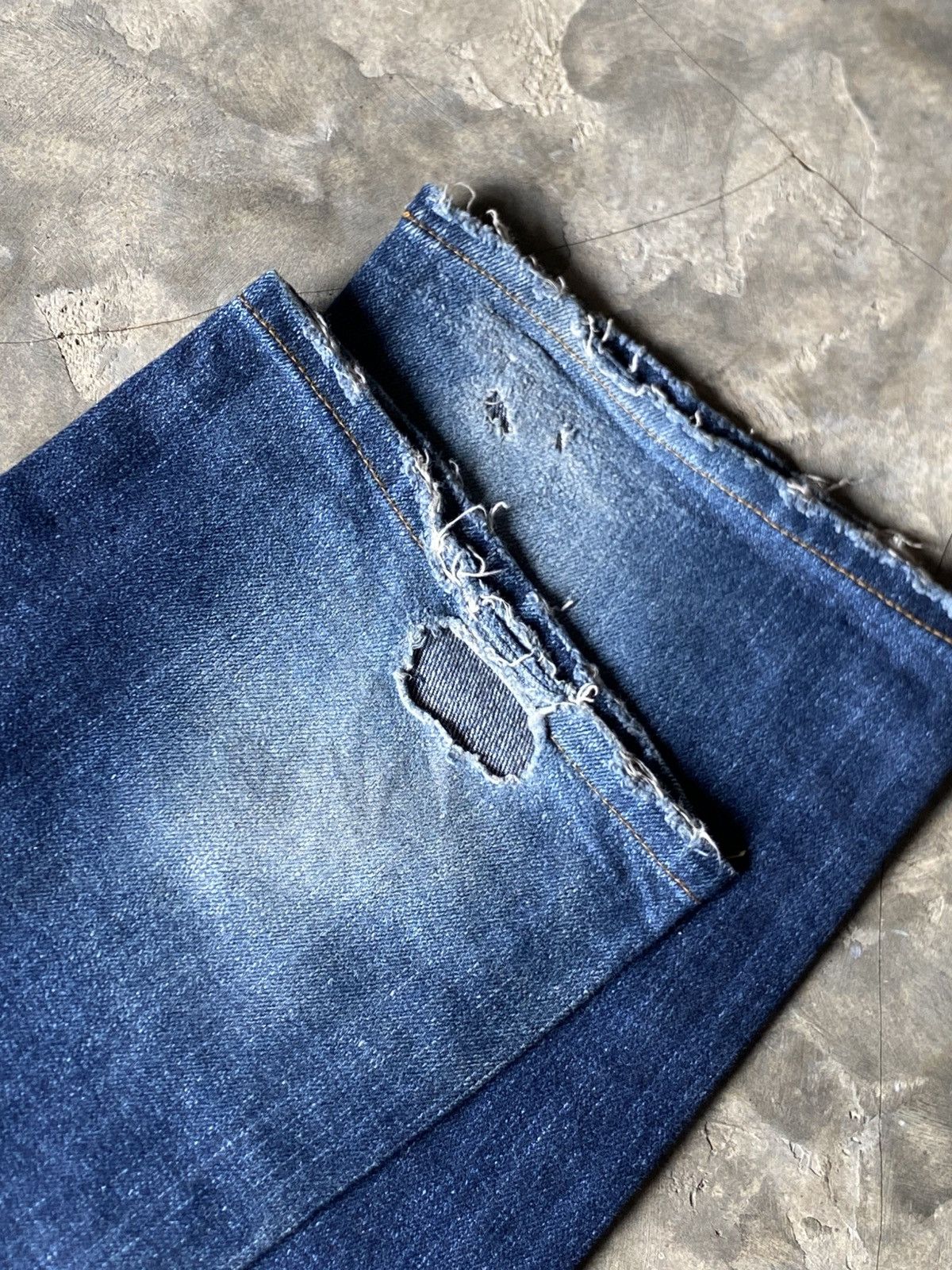 Japanese Brand STUDDED WILD KHAKIS DOUBLE WAIST DENIM UNDERCOVER PPFM STYLE Size US 34 / EU 50 - 5 Thumbnail