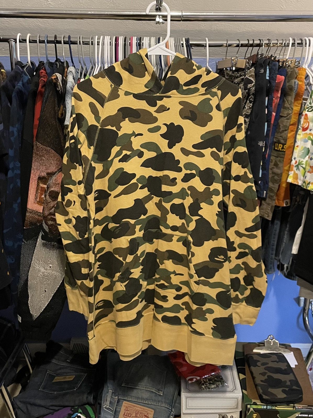 Bape Bape Camo Hoodie Size S / US 4 / IT 40 - 1 Thumbnail