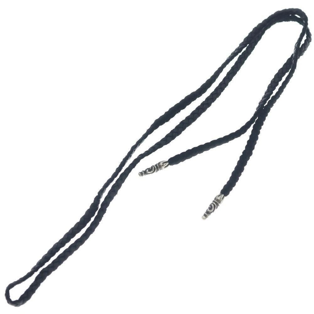 Chrome Hearts Chrome Hearts Leather Braid Scroll Necklace Size ONE SIZE - 2 Thumbnail