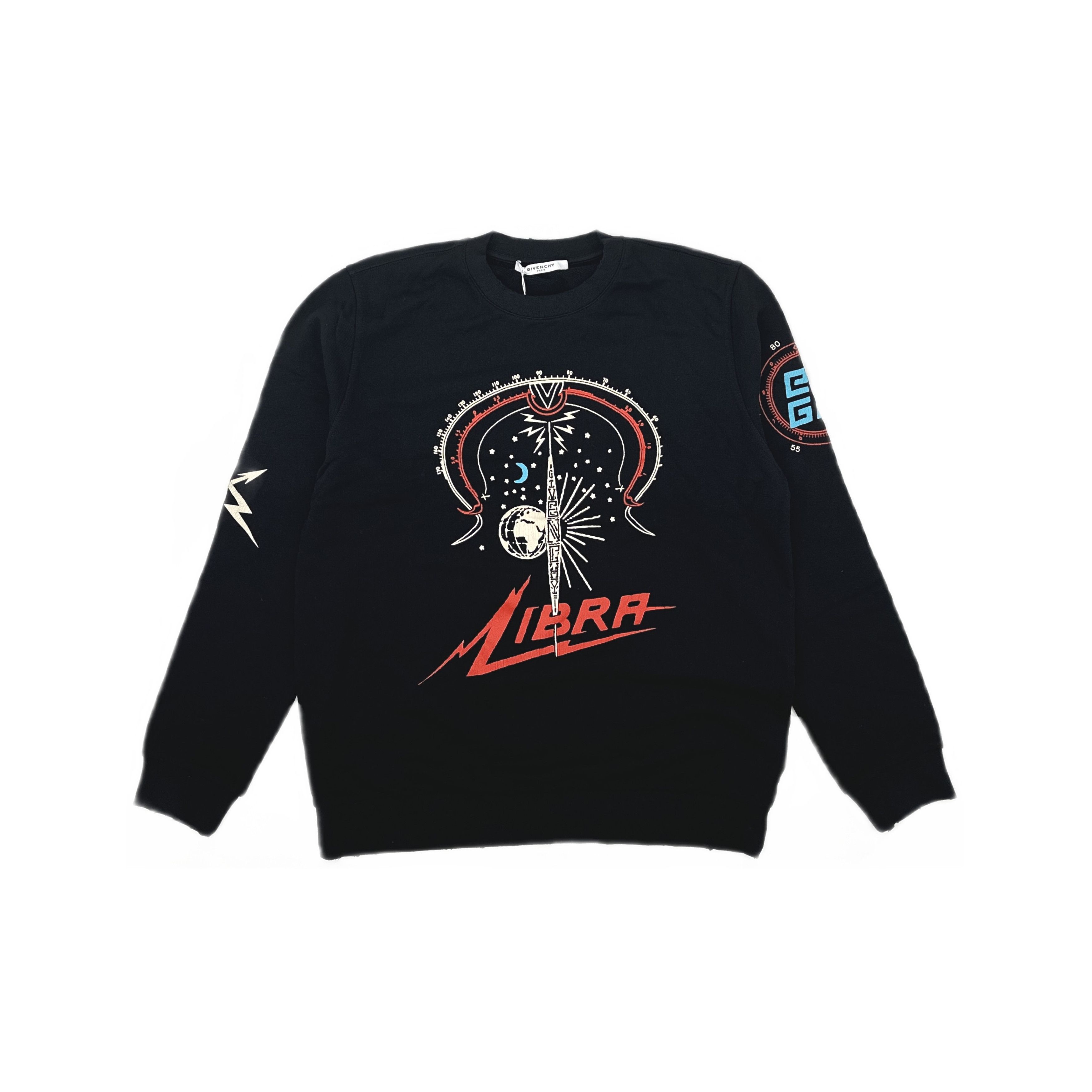 Givenchy Givenchy Libra Graphic Sweatshirt Size L Size US L / EU 52-54 / 3 - 1 Thumbnail