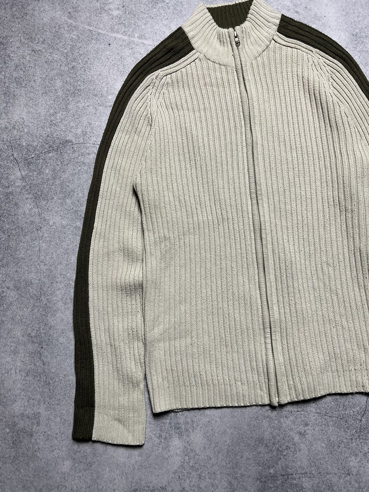 Hysteric Glamour Vintage Diesel Style Distressed Faded Y2K Zip Sweaters Size US L / EU 52-54 / 3 - 2 Thumbnail