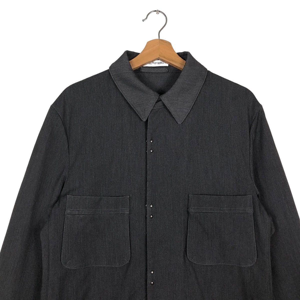 Emporio Armani 🔥VINTAGE CHORE JACKET EMPORIO ARMANI MADE IN ITALY Size US M / EU 48-50 / 2 - 5 Thumbnail