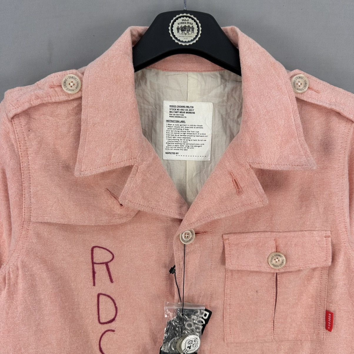 Japanese Brand Rodeo Crowns Embroidered Women Jacket Size XS / US 0-2 / IT 36-38 - 7 Thumbnail