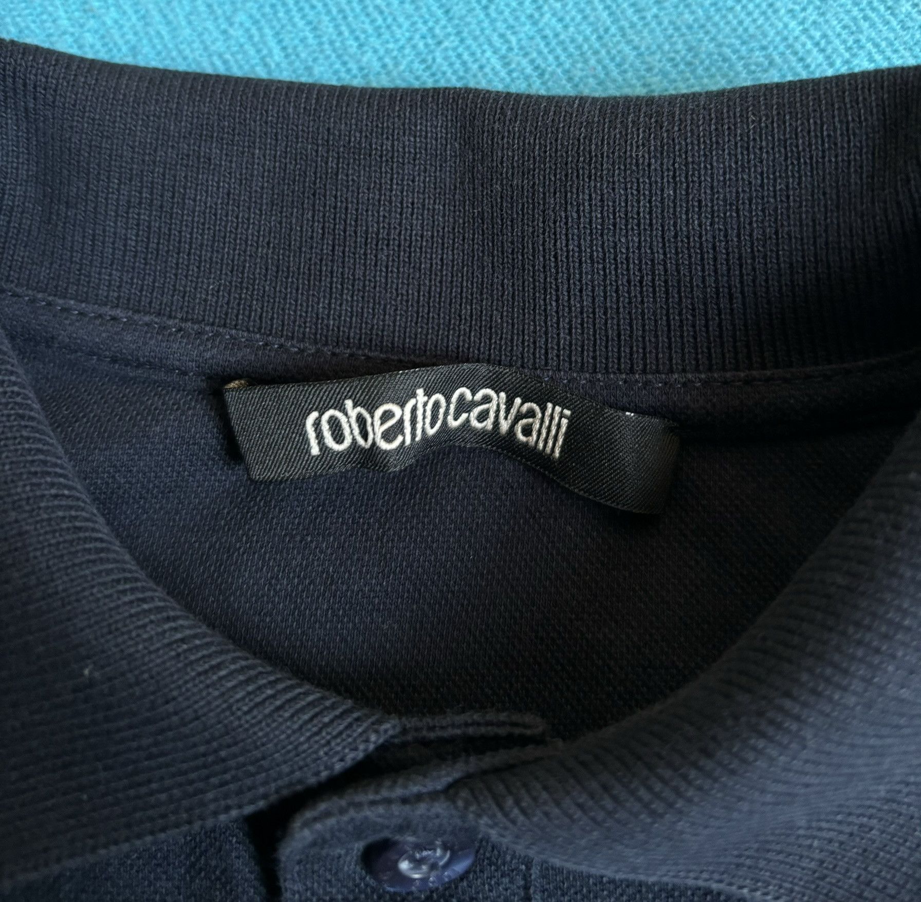 Roberto Cavalli Roberto Cavalli Polo navy blue Size. S Size US S / EU 44-46 / 1 - 9 Thumbnail