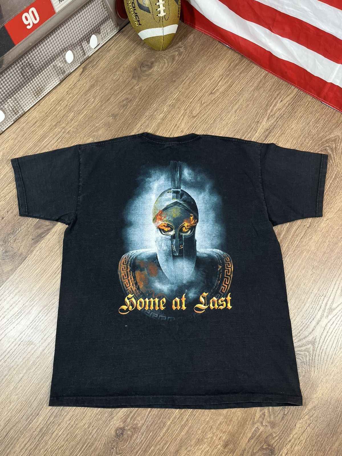 Other Grave Digger Vintage Black Metal Faded T Shirt Size US XL / EU 56 / 4 - 6 Thumbnail