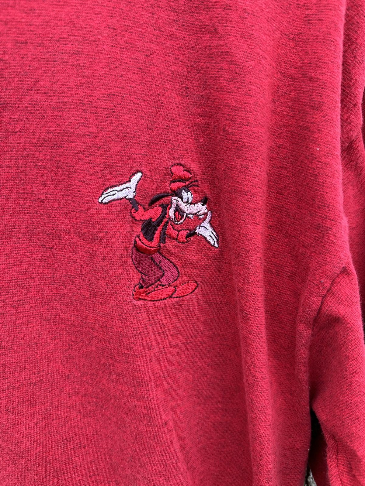 Disney × Mickey Mouse × Vintage Vintage Disney Embroidered Goofy Graphic T Shirt Size US L / EU 52-54 / 3 - 2 Thumbnail