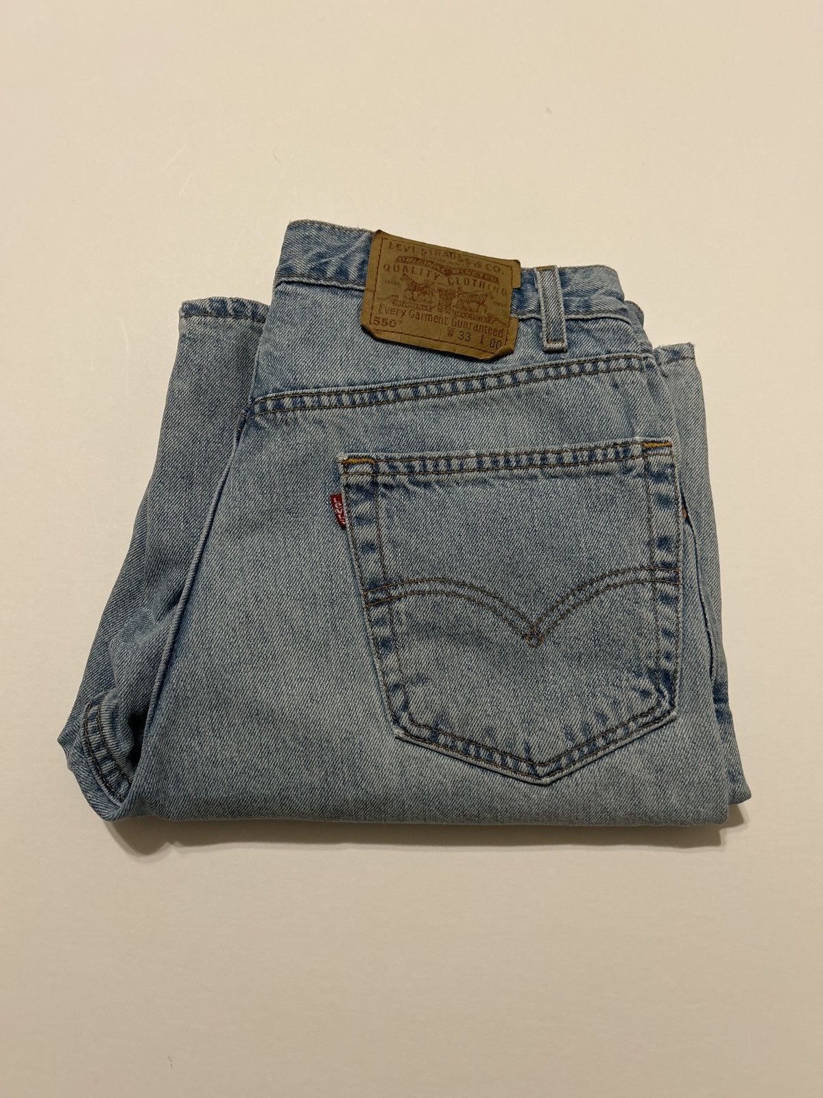 Vintage 90s Levi’s 550 Distressed Baggy Jorts Shorts