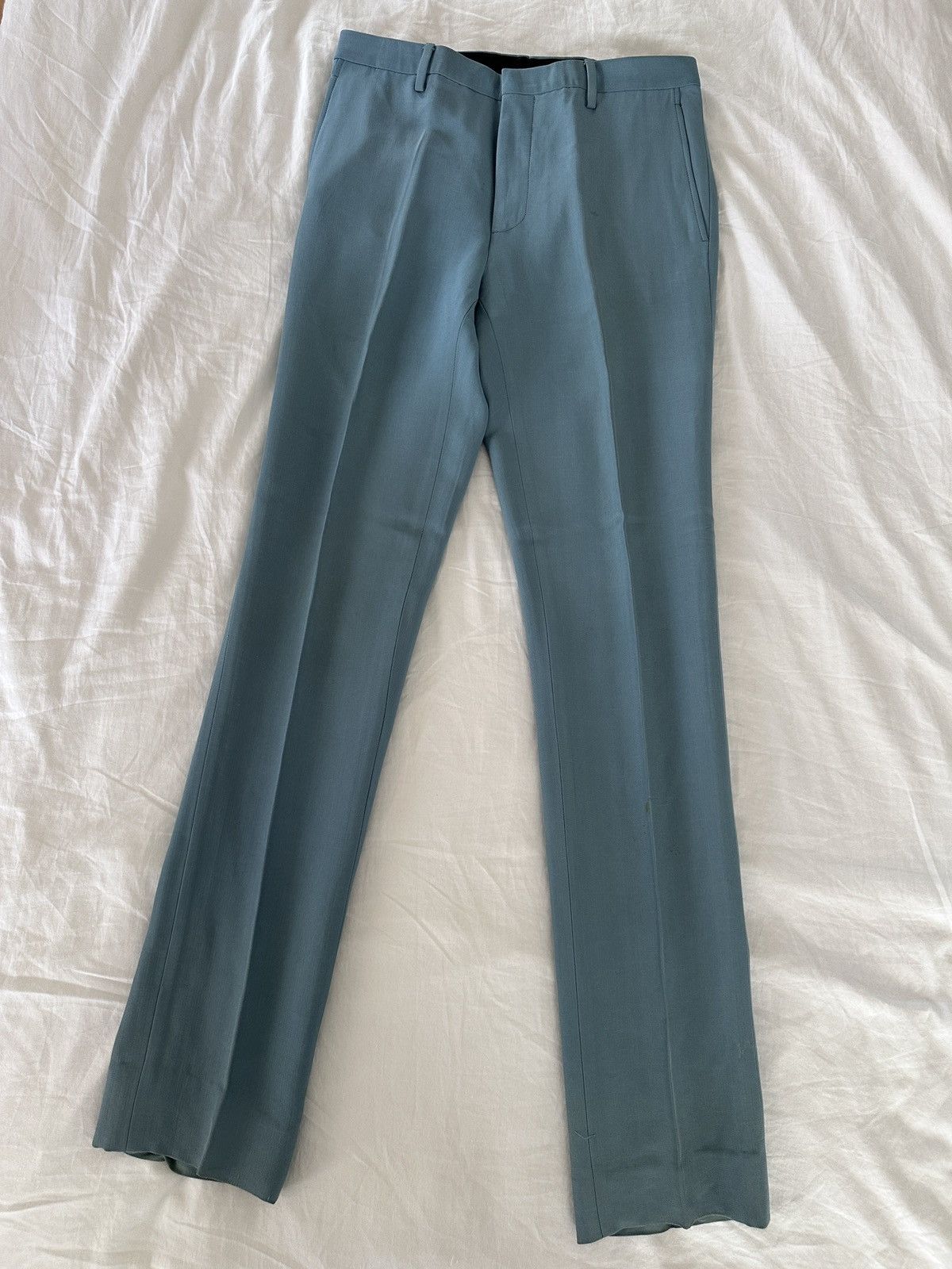 Lanvin Lanvin turquoise petrol silky pants Size US 30 / EU 46 - 6 Thumbnail