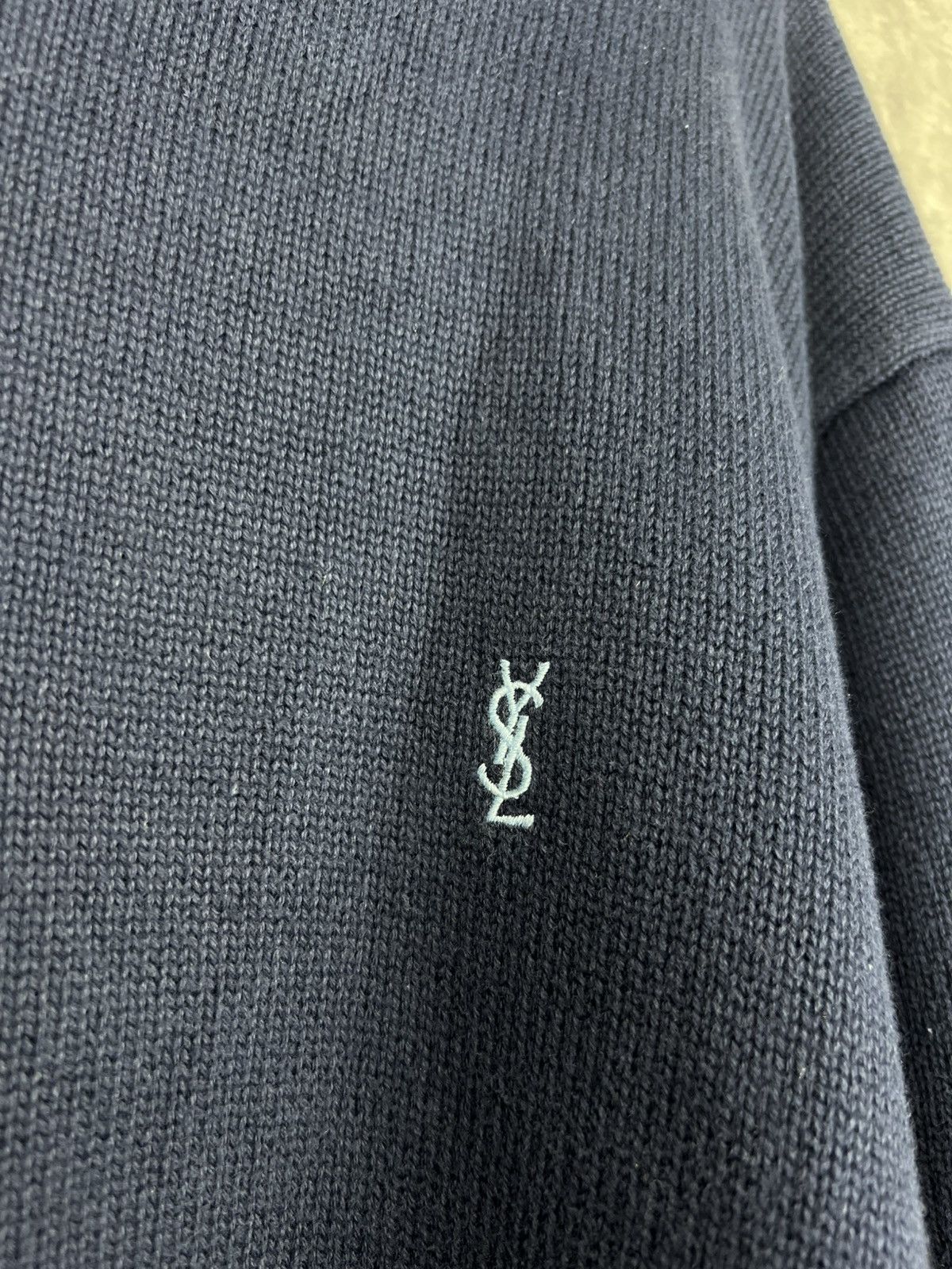 Yves Saint Laurent Yves Saint Laurent Knitted vintage Sweater Mens Size Xl Size US XL / EU 56 / 4 - 9 Thumbnail