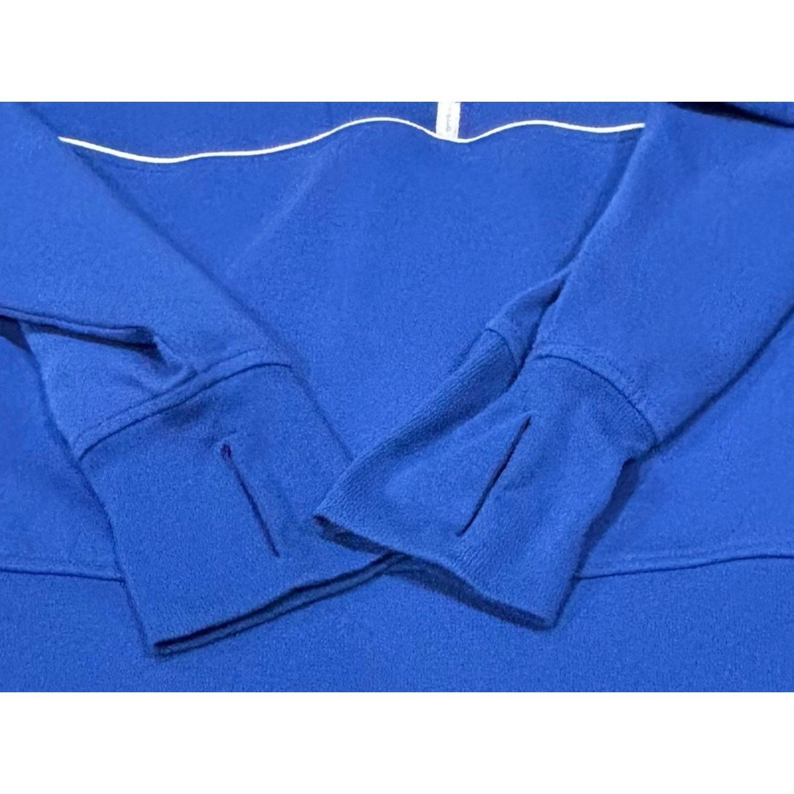 Old Navy Old Navy Active Dynamic Fleece 2X Half Zip Blue Sweatshirt Size XXL / US 16-18 / IT 52-54 - 5 Thumbnail