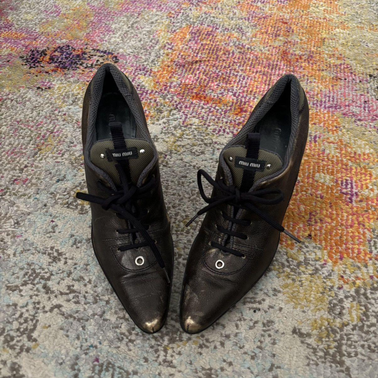 Miu Miu Rare FW1999 miu miu shoes Size US 7 / IT 37 - 10 Thumbnail