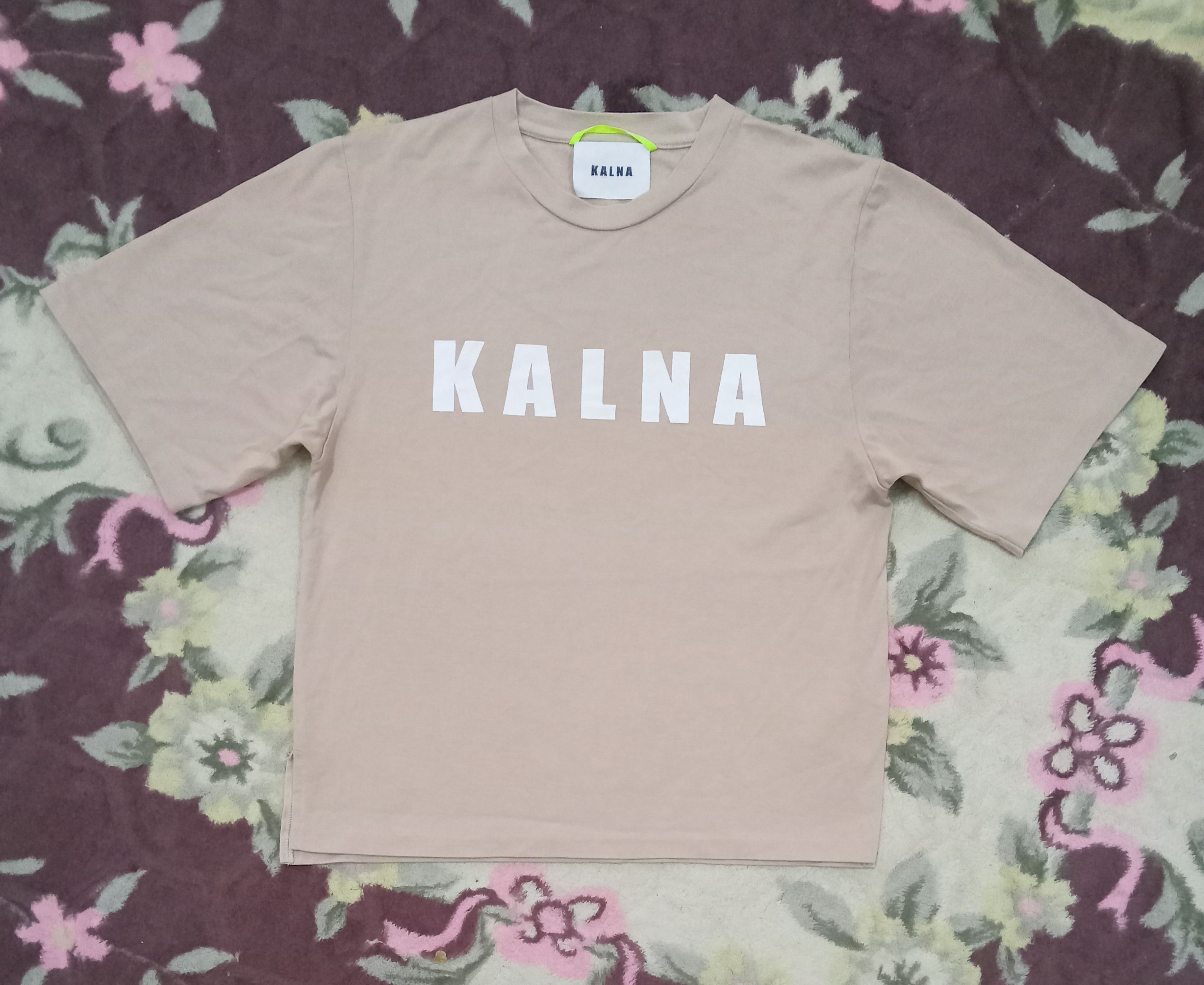 Designer Kalna Centre Spell Out T Shirt Size M / US 6-8 / IT 42-44 - 2 Thumbnail