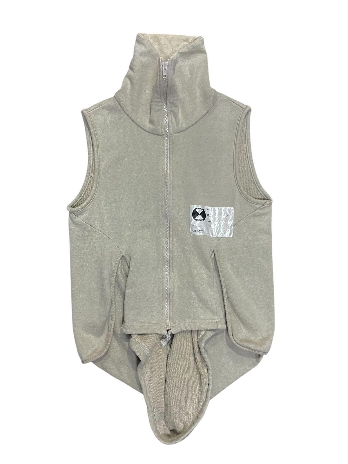 Final Home Vintage 90s Final Home Issey Miyake Reconstructed Vest Size US M / EU 48-50 / 2 - 3 Thumbnail