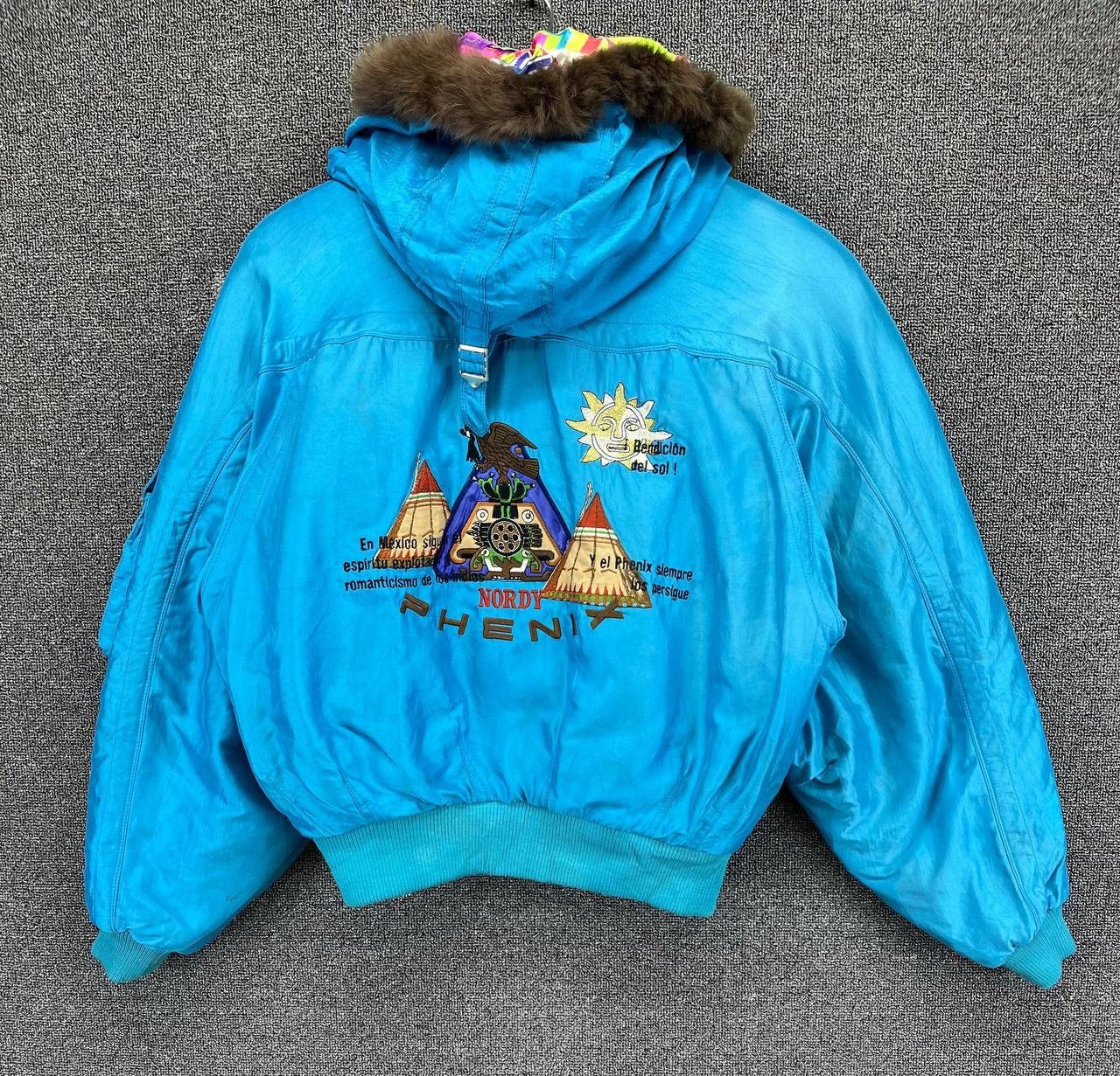 Japanese Brand Vintage Phenix Rare Backhit Fur Hoodie Ski Jacket Size M / US 6-8 / IT 42-44 - 1 Thumbnail
