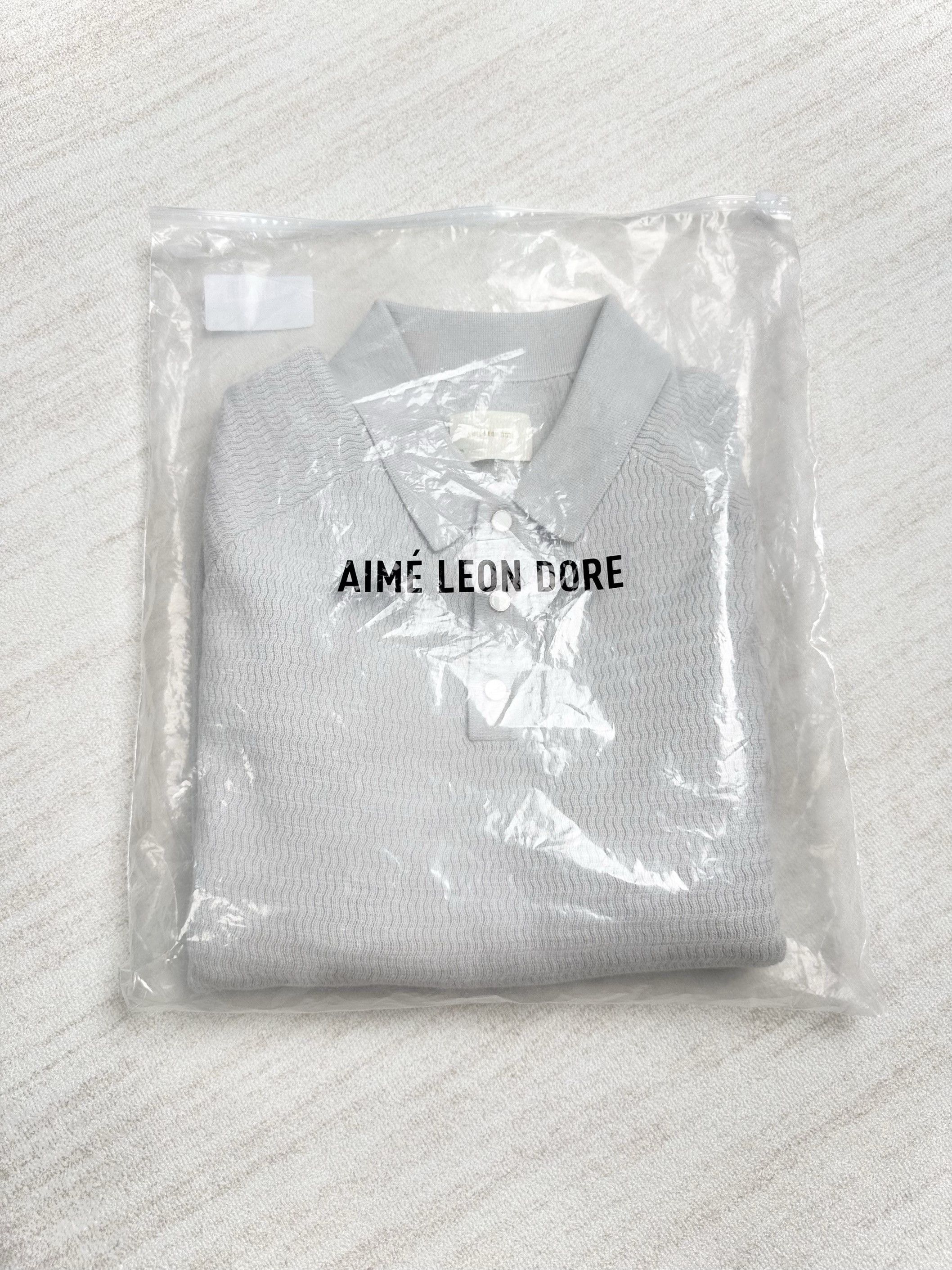 Aime Leon Dore NEW WITH TAG* ALD Long-Sleeve Pearl Button Polo Size US L / EU 52-54 / 3 - 9 Thumbnail