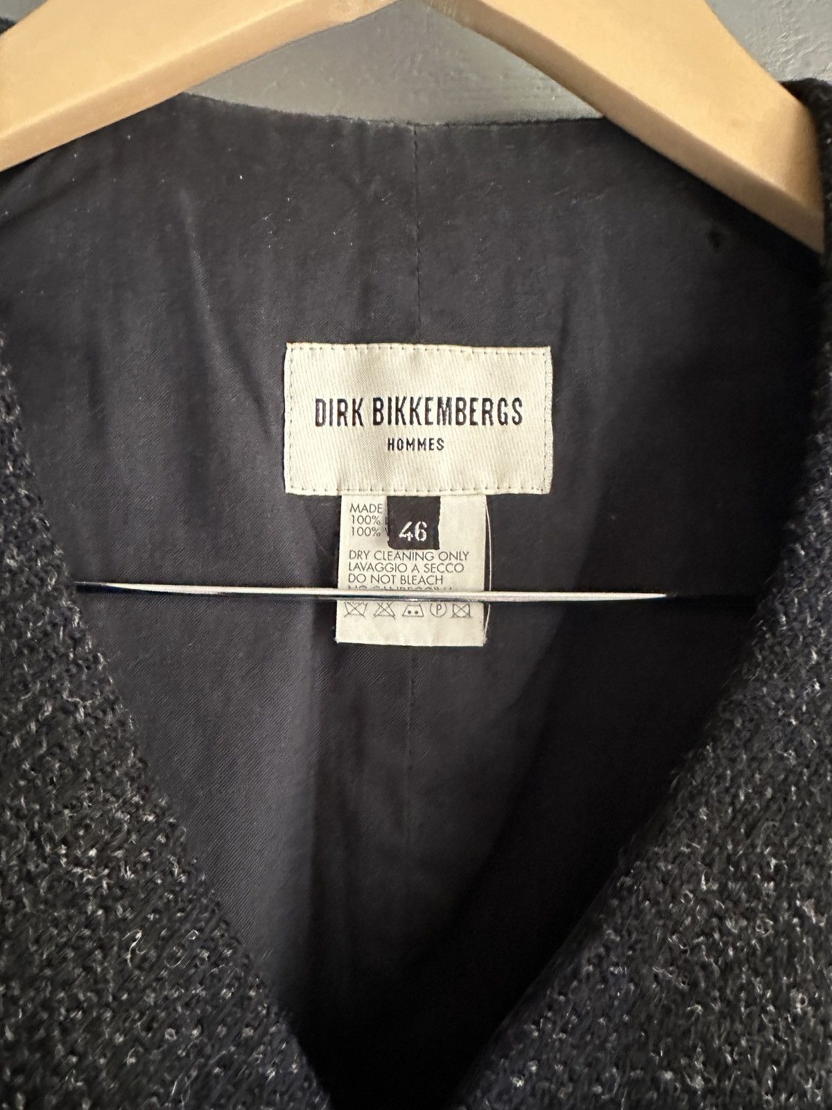 Dirk Bikkembergs Dirk Bikkembergs Hommes Waistcoat Size 46R - 2 Thumbnail