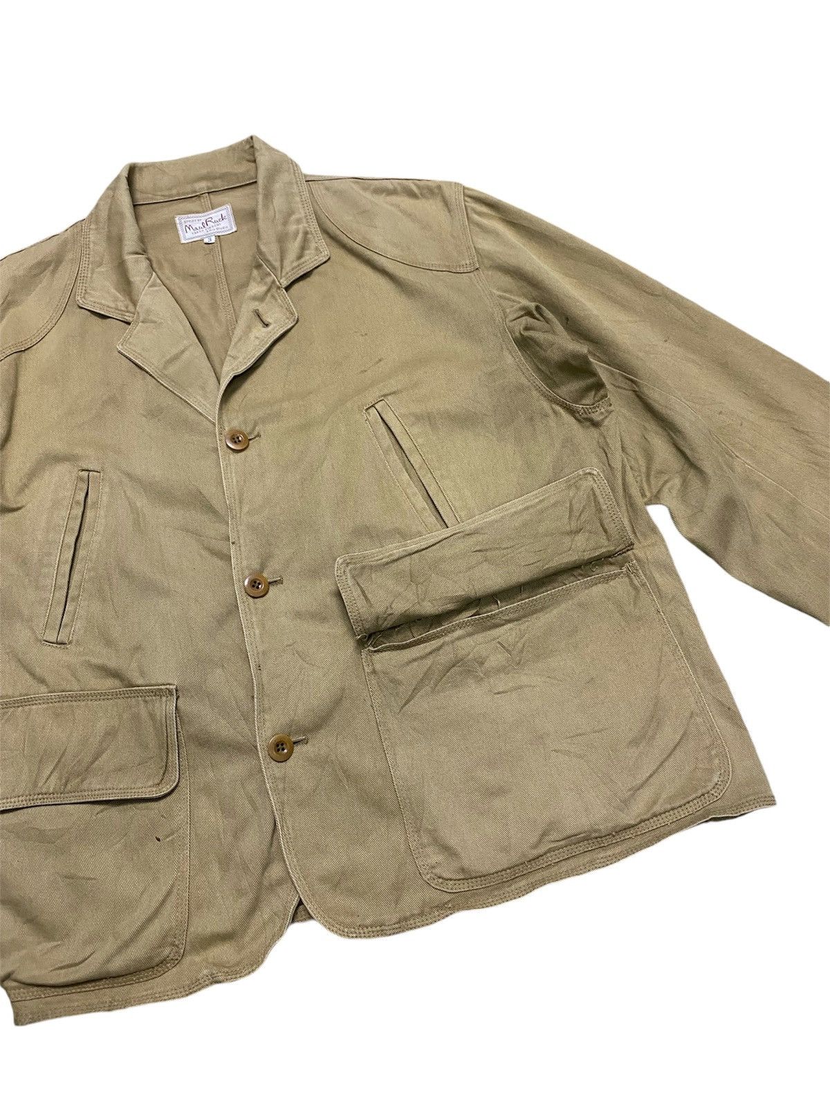 Japanese Brand × Takeo Kikuchi × Vintage Vintage maul ruck takeo kikuchi & his studio chore jacket Size US L / EU 52-54 / 3 - 4 Thumbnail
