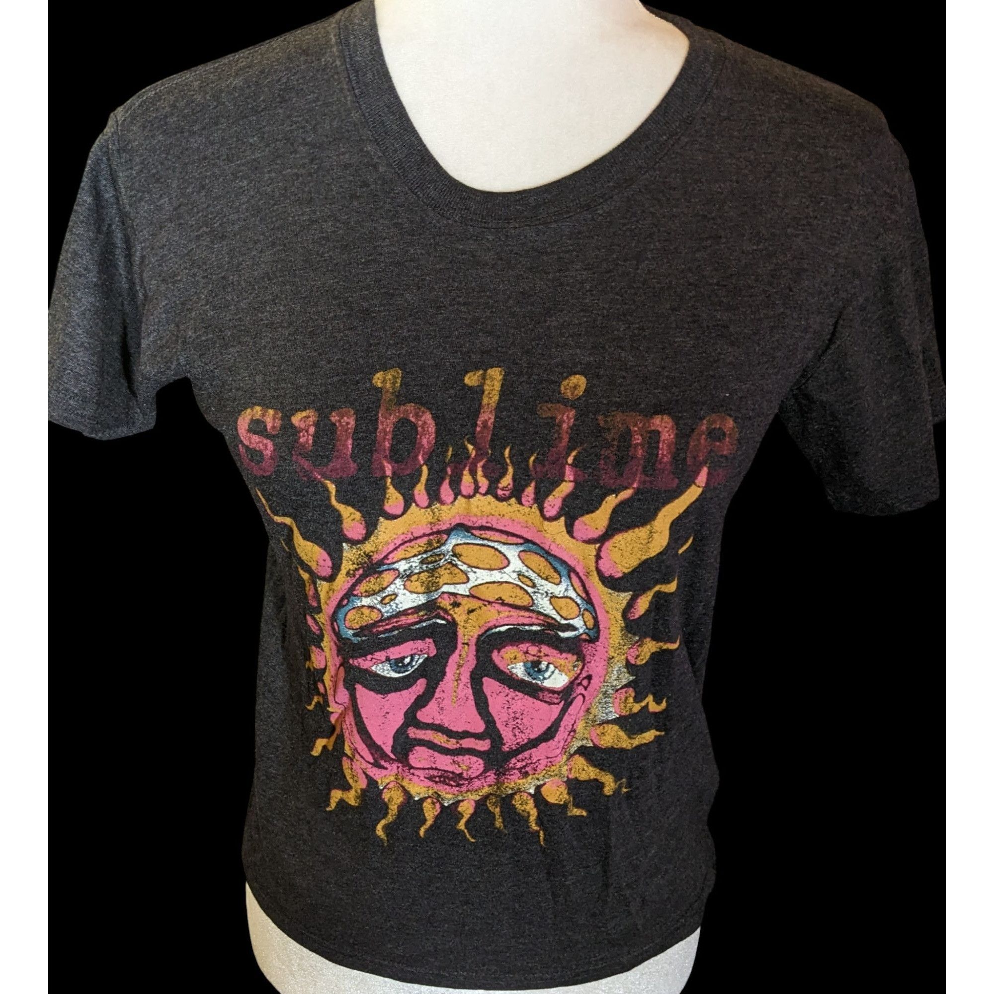 Sublime Retro 90s Style Sublime Distressed Graphic Tee Size XS / US 0-2 / IT 36-38 - 1 Thumbnail
