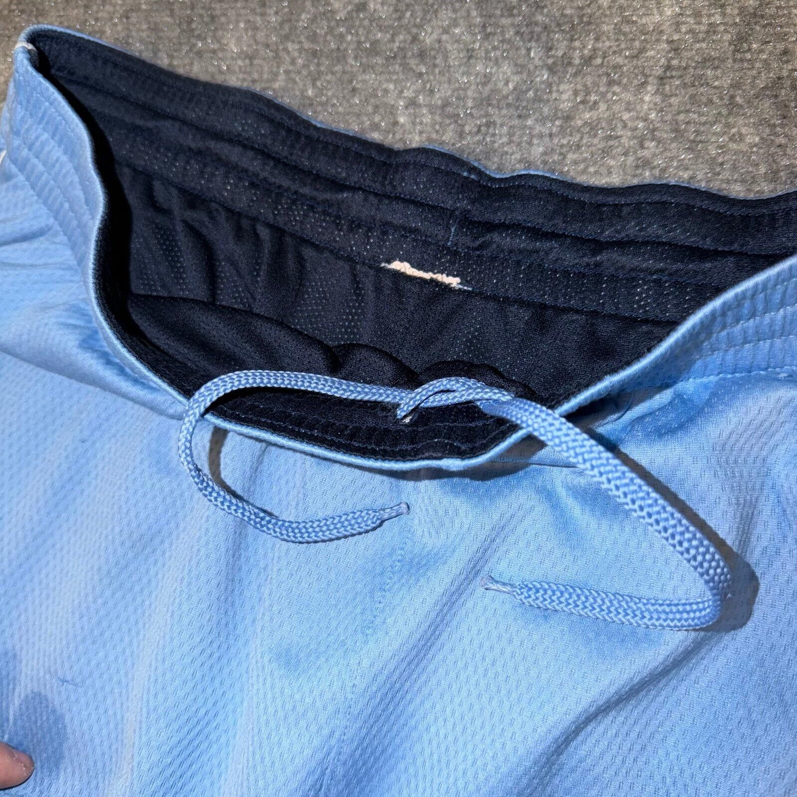 Nike Nike Blue UNC Baggy Mesh Hoop Shorts Vtg y2k 90s Rare Size US 36 / EU 52 - 4 Thumbnail