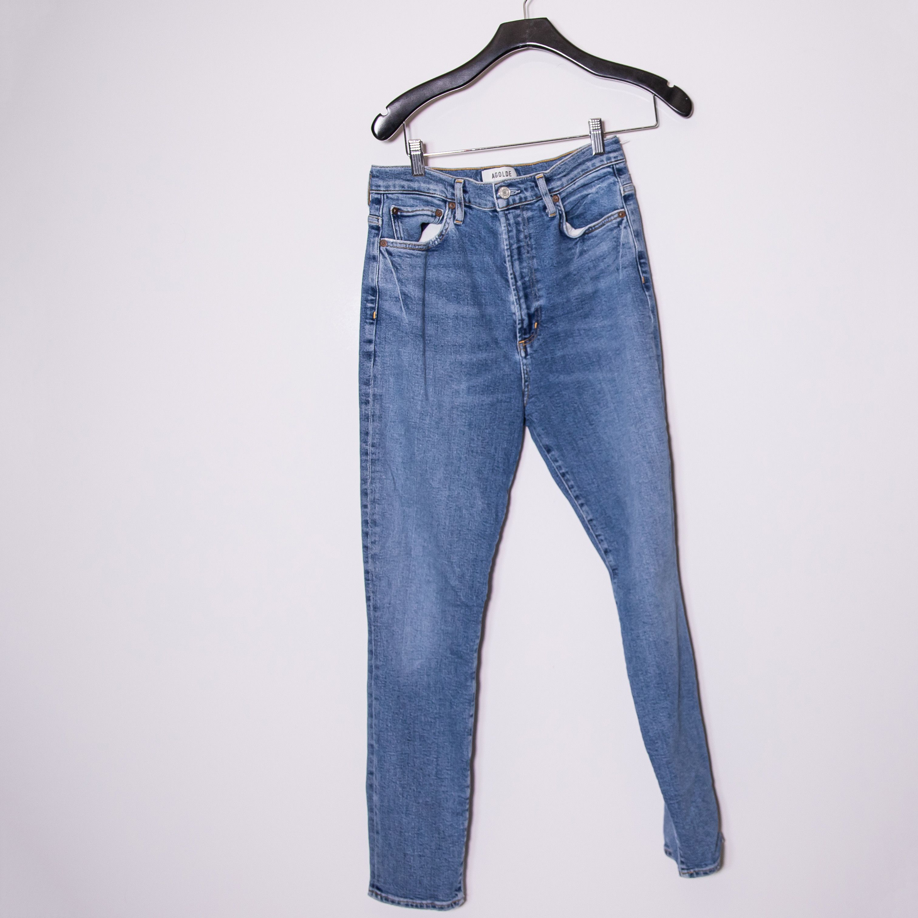Agolde Agolde Women's 90's Pinch Waist High Rise Size 27" / US 4 / IT 40 - 1 Thumbnail