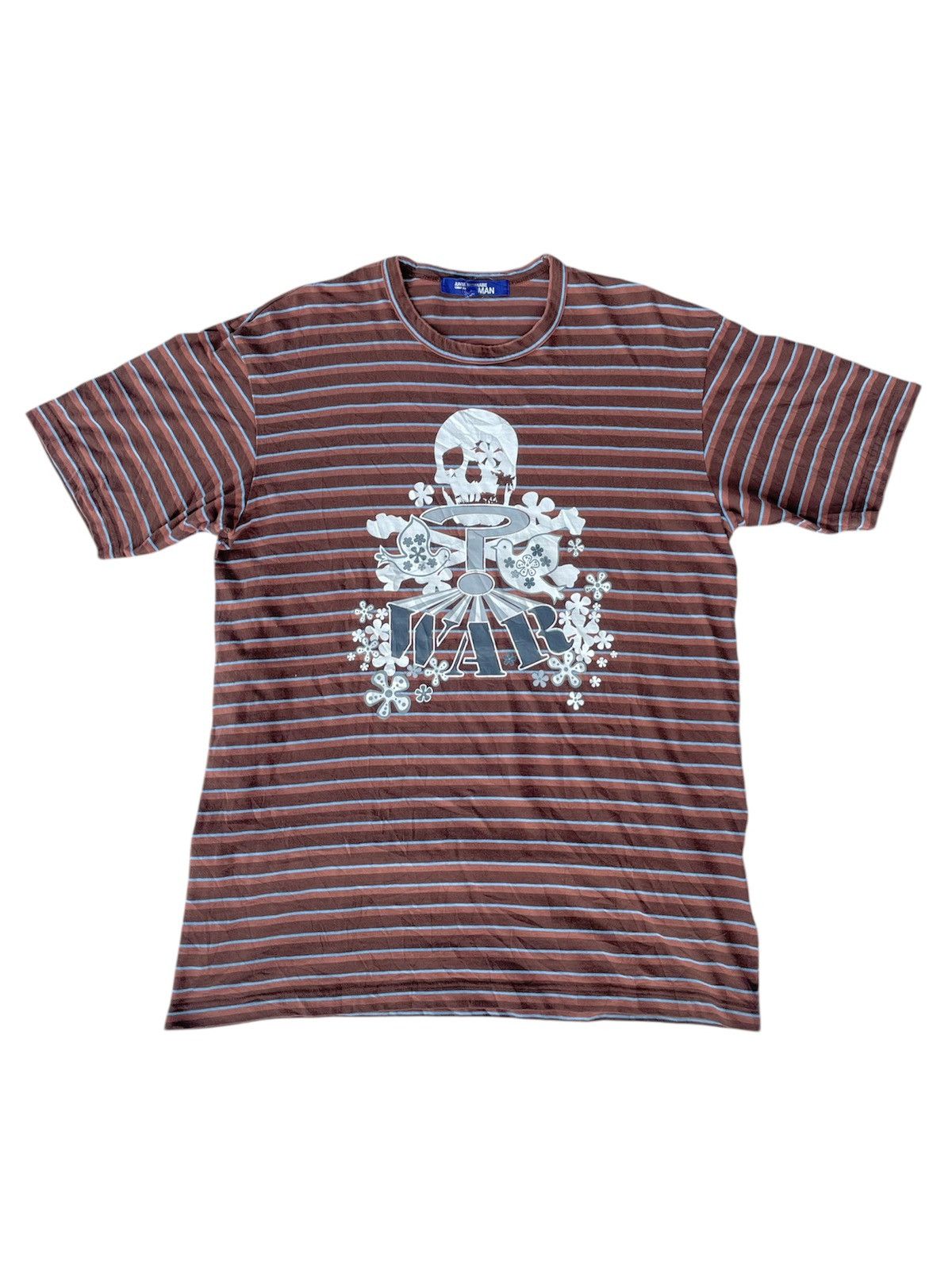コムデギャルソン SHORT SLEEVE STRIPED SHIRT Play Comme des Garçons: Kids Striped Short Sleeve Shirt