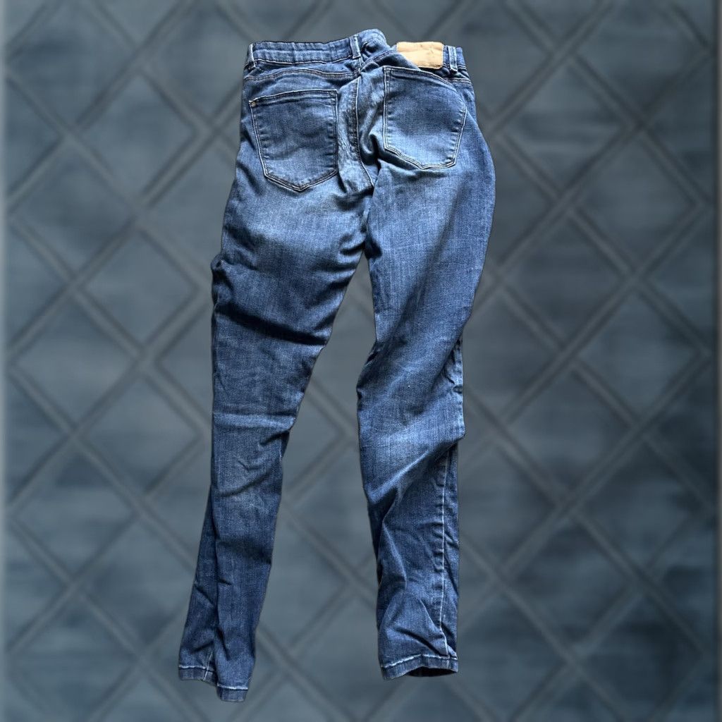 Zara Zara Jeans Women 8 27x28 Blue Skinny Denim Cotton Pockets Zipper Button Regular Womens Size 30" / US 8 / IT 44 - 1 Thumbnail
