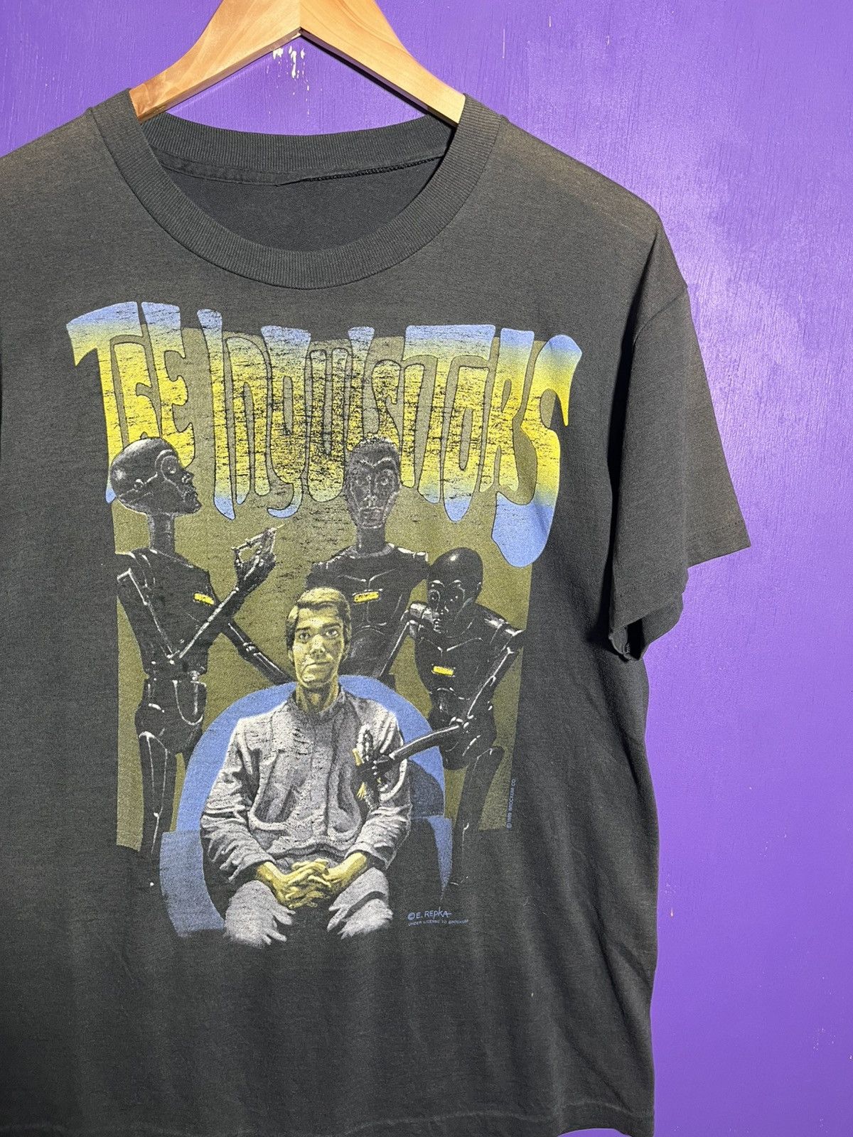 Band Tees × Vintage Vintage 1989 The inquisitors rock mars tour t-shirt Size US M / EU 48-50 / 2 - 3 Thumbnail