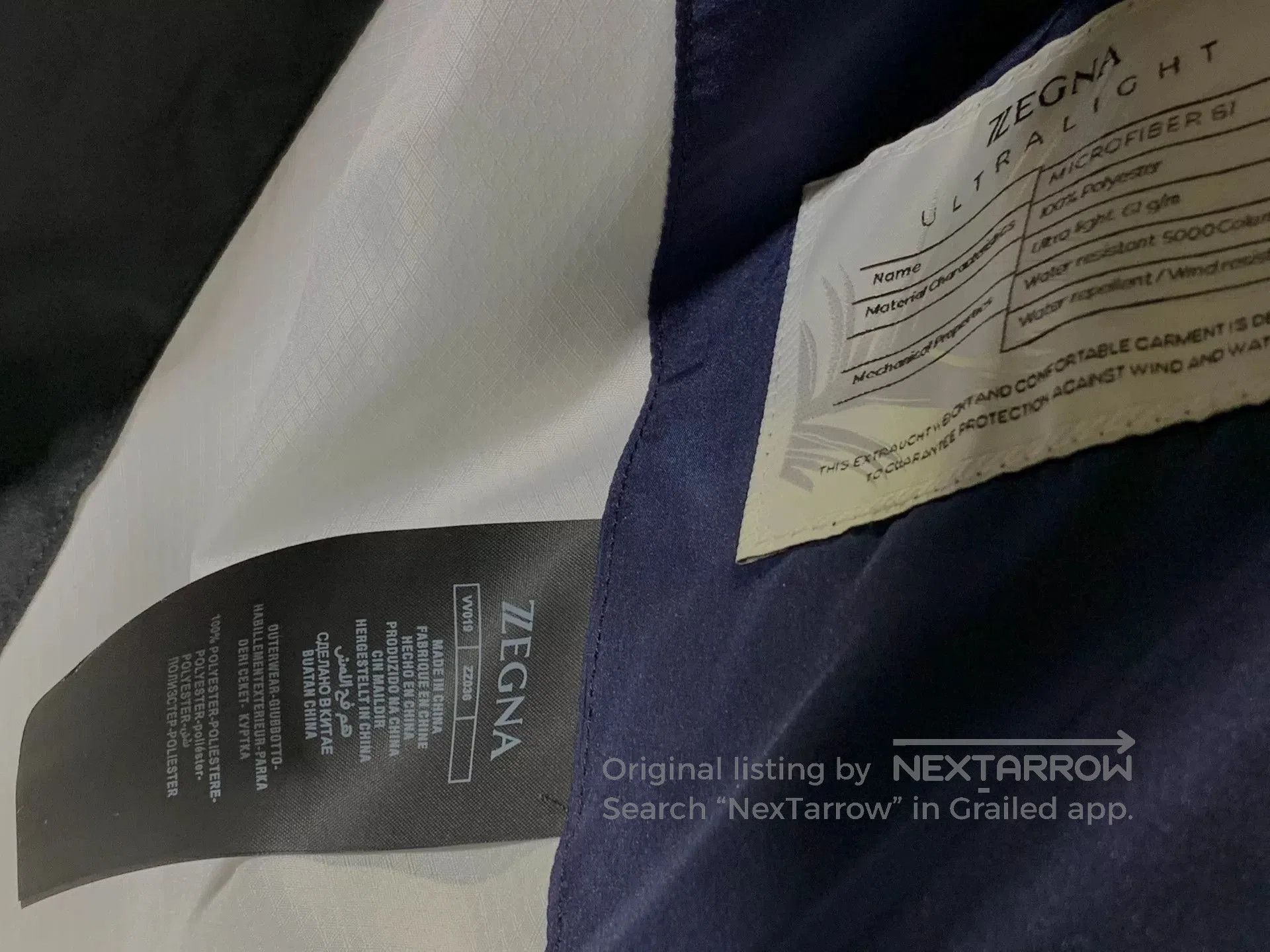 Ermenegildo Zegna ZZEGNA Men's Business Casual Jacket. Size US M / EU 48-50 / 2 - 7 Thumbnail