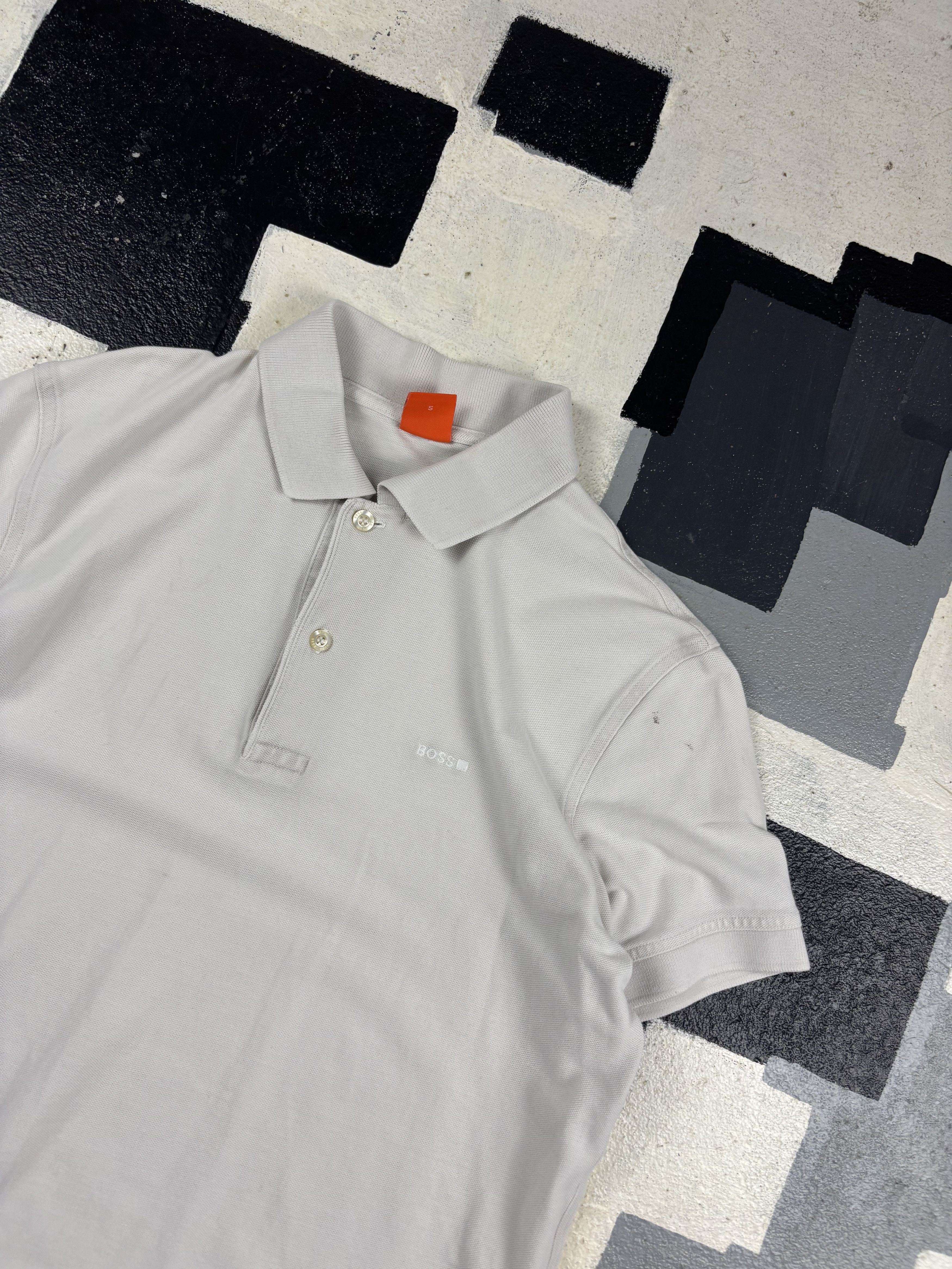 Hugo Boss White Hugo Boss Polo Size US M / EU 48-50 / 2 - 2 Thumbnail
