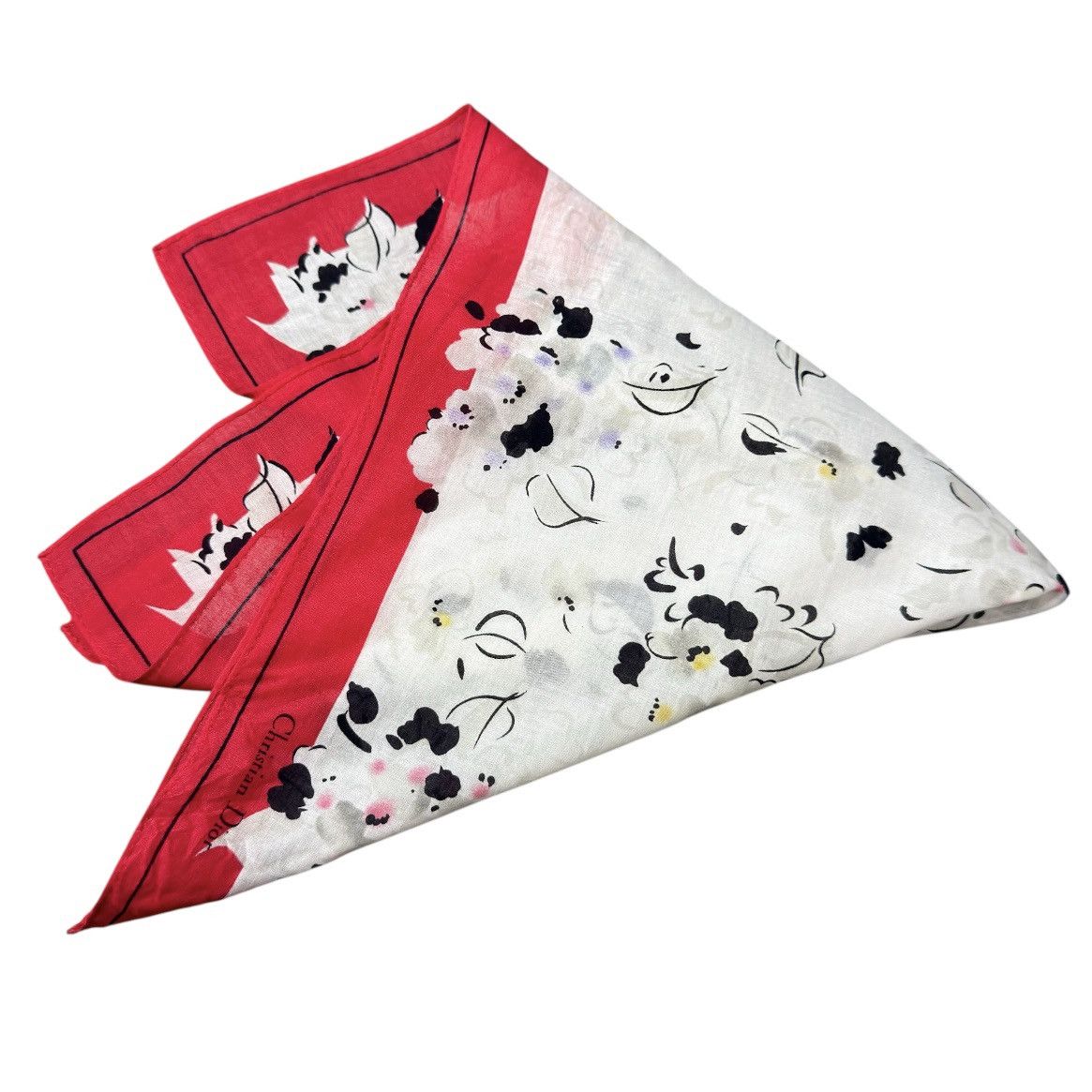 Christian Dior Monsieur 🔥 Handkerchief | Neckerchief | Bandana | Pocket-square | Size ONE SIZE - 1 Thumbnail