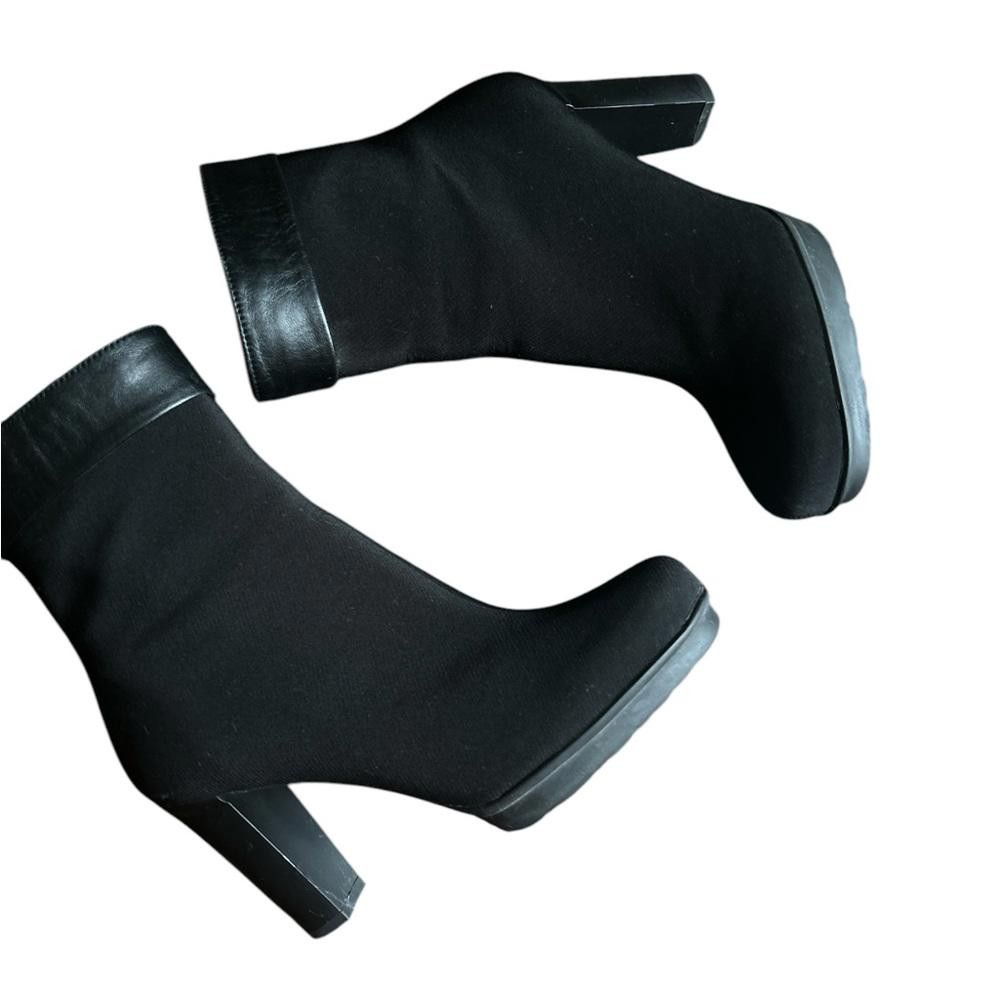 Stuart Weitzman Stuart Weitzman Gore-Tex Black Ankle Boots Size US 5.5 / IT 35.5 - 2 Thumbnail