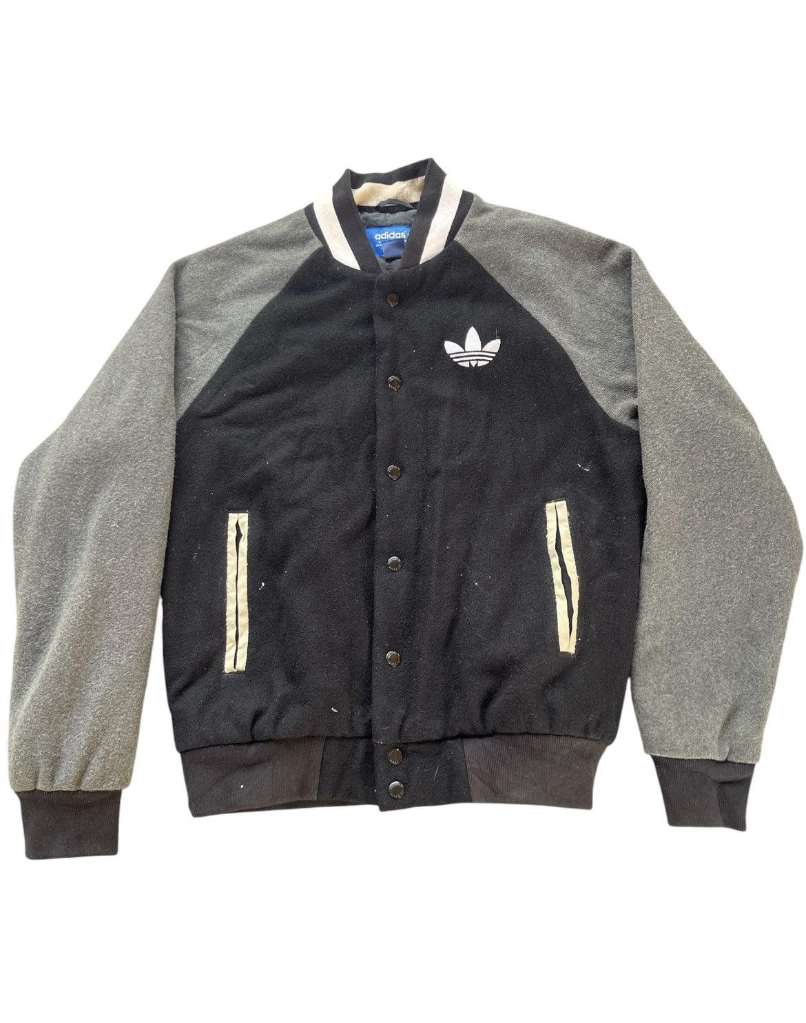 Adidas Adidas Varsity Wool Jacket / Small Size Size US S / EU 44-46 / 1 - 1 Thumbnail