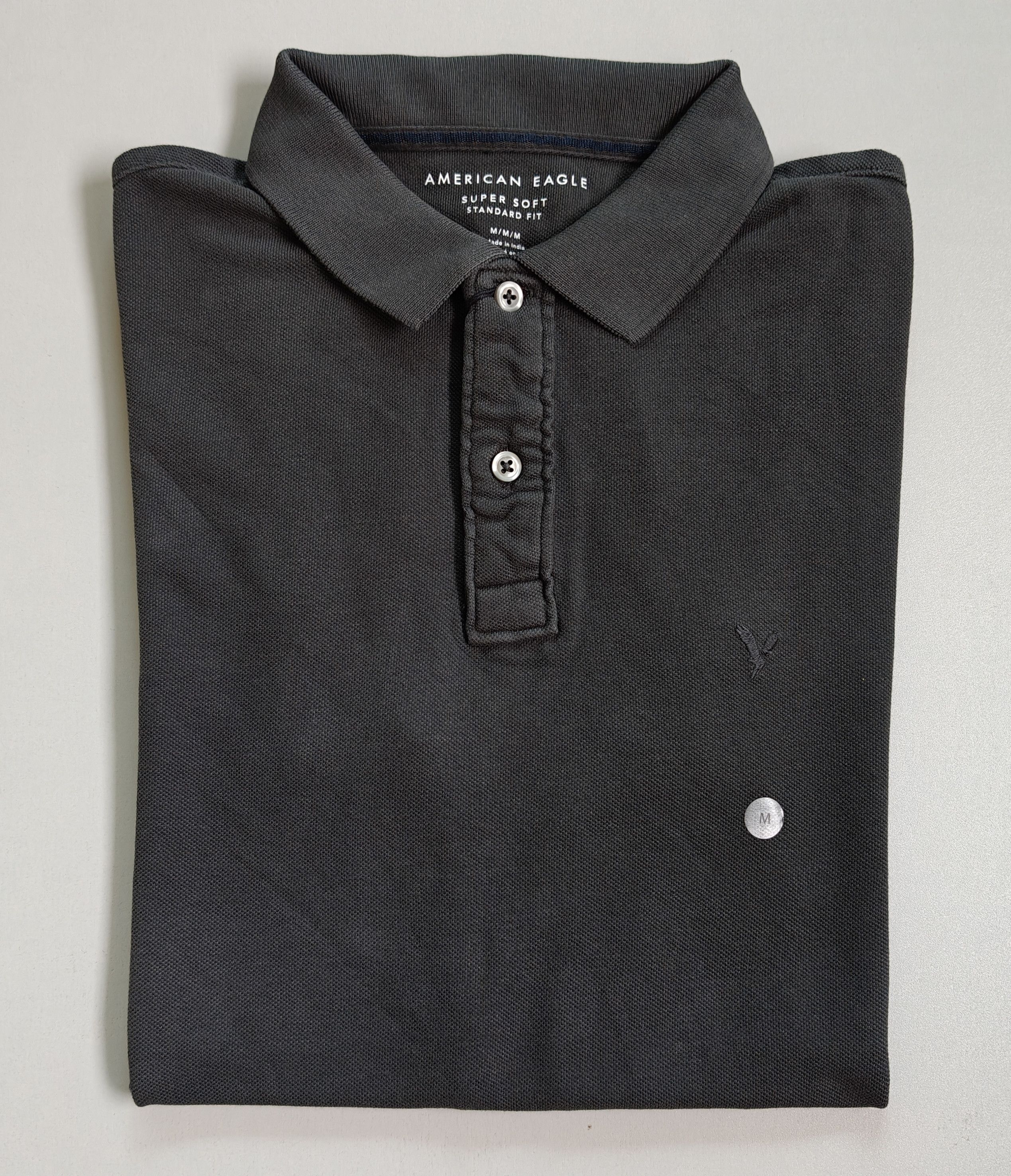 American Eagle Outfitters American Eagle Men's Polo shirt Free Shipping T/5014 Size US M / EU 48-50 / 2 - 1 Thumbnail