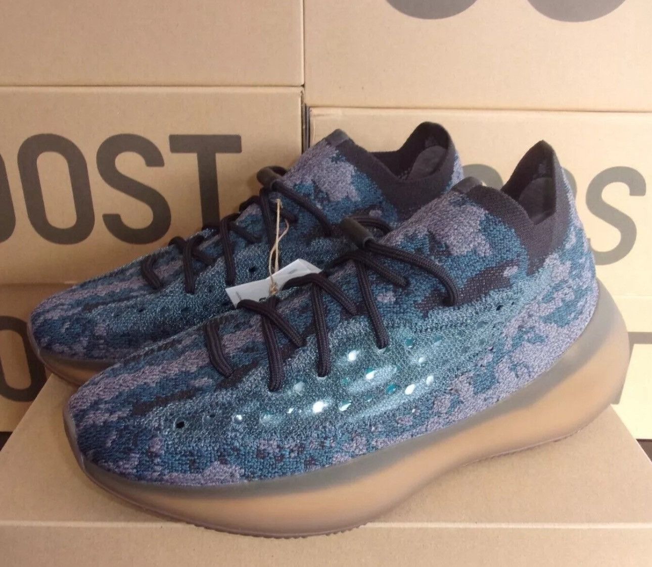 Adidas × Kanye West Adidas Yeezy Boost 380 Covellite. UK8.5. US9. EU42.5 Size US 9 / EU 42 - 7 Thumbnail