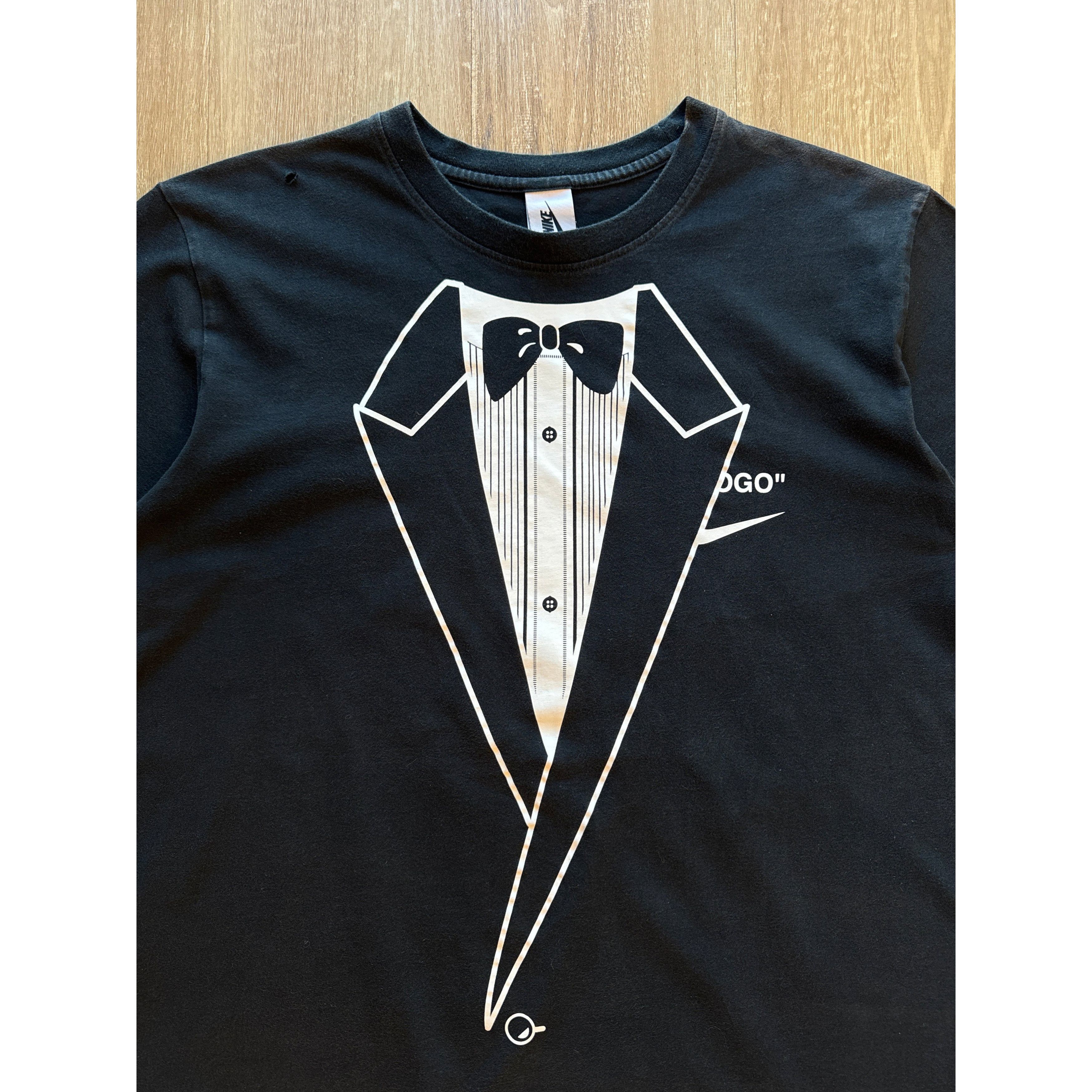 Other OFF-WHITE x Nike NRG A6 Tuxedo Tee Size US XL / EU 56 / 4 - 2 Thumbnail