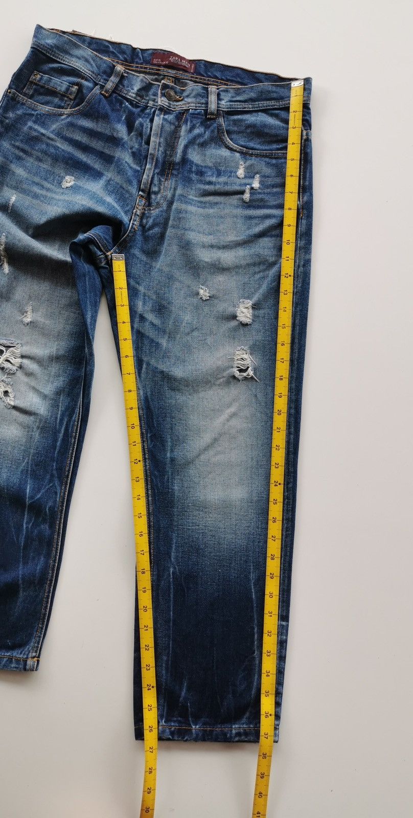 Zara Zara Distressed Denim Size US 34 / EU 50 - 14 Thumbnail