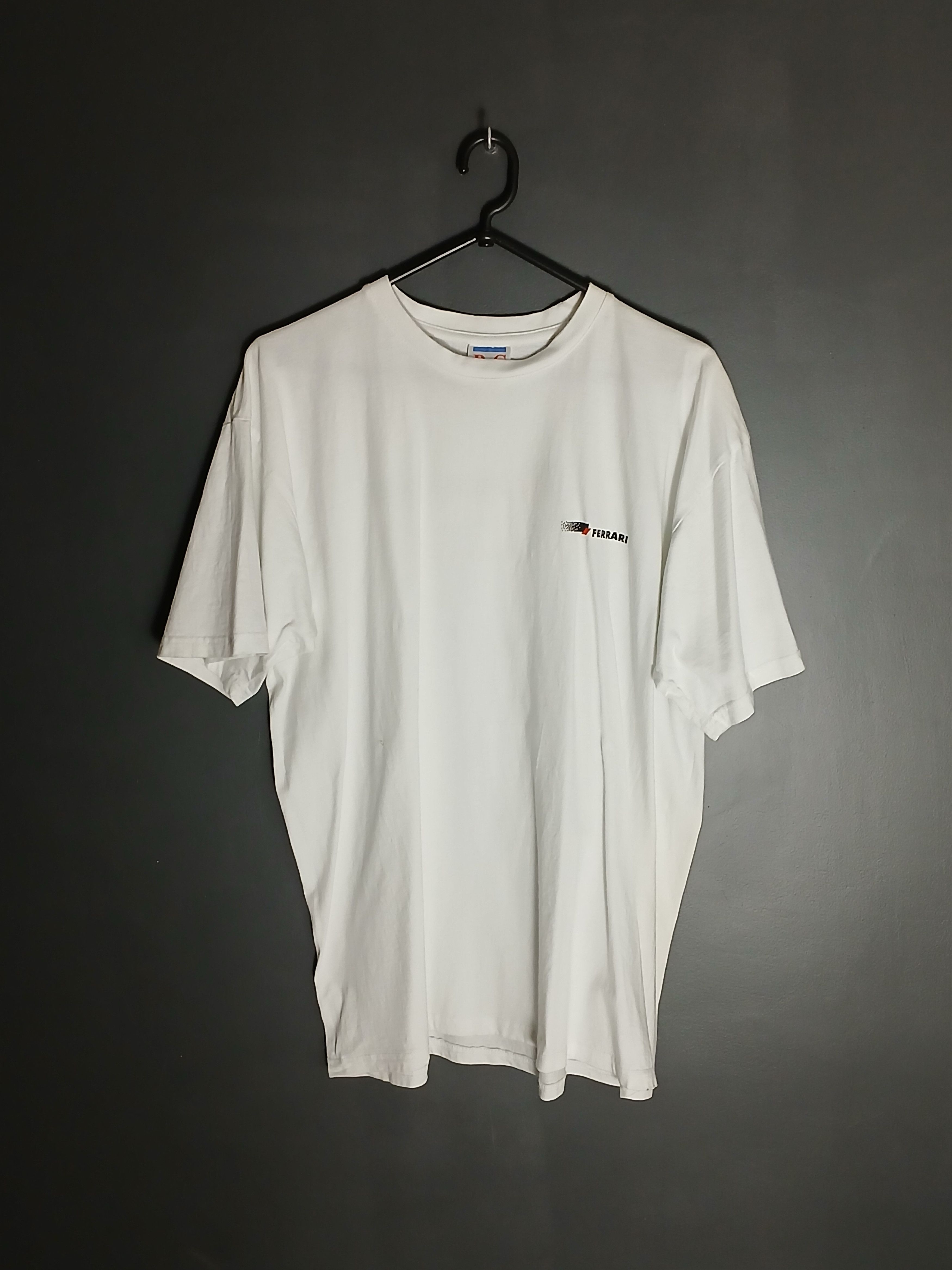 Ferrari × Vintage Vintage Ferrari F1 Racing T-Shirt Size US XL / EU 56 / 4 - 2 Thumbnail