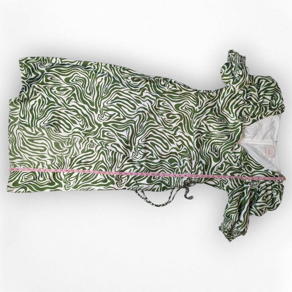 Cinq a Sept Cinq a Sept Kacy maxi dress size 14 green zebra print Size XL / US 12-14 / IT 48-50 - 13 Thumbnail