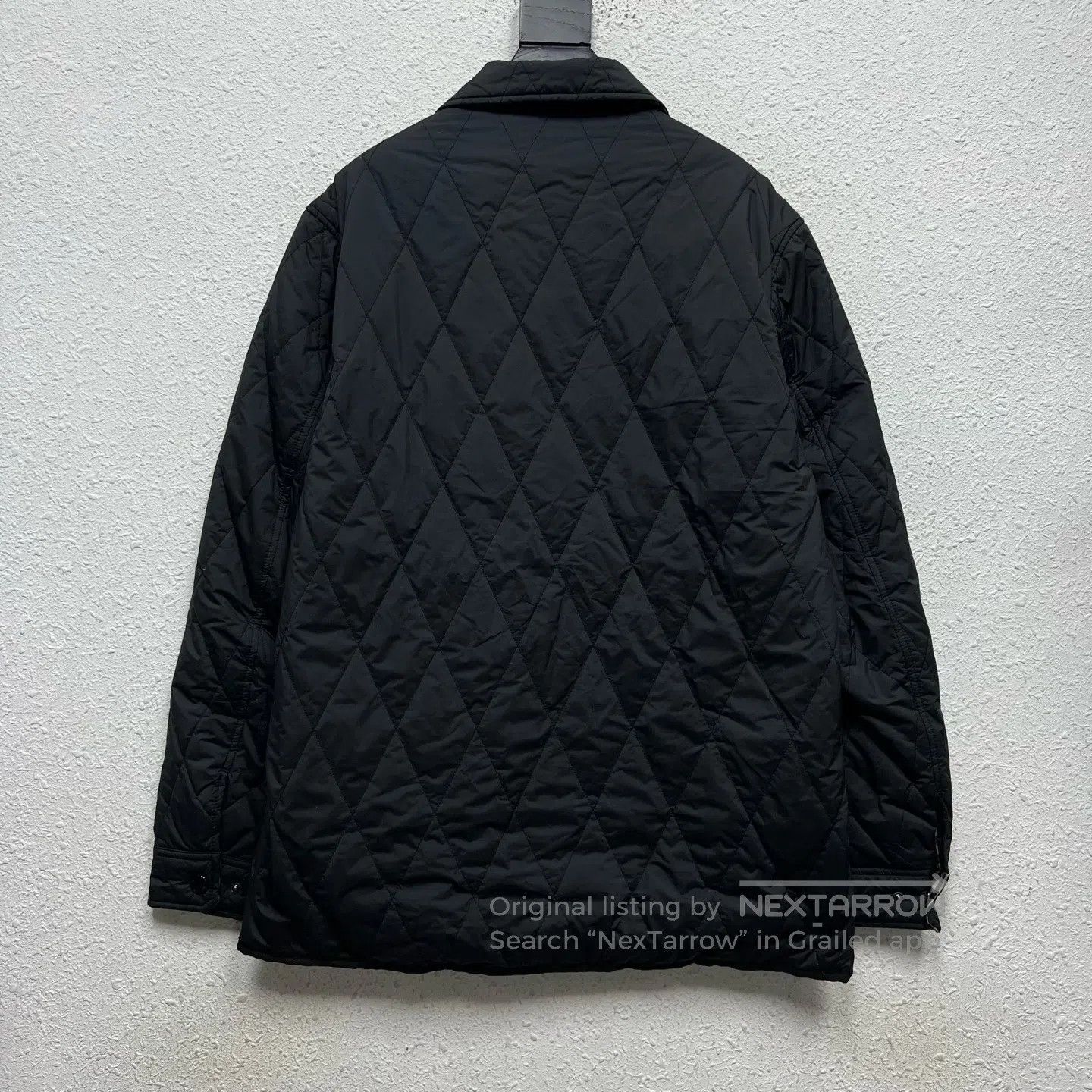 Burberry Burberry size54 Vintage Checkered Patchwork Collar Cotton C Size US L / EU 52-54 / 3 - 2 Thumbnail