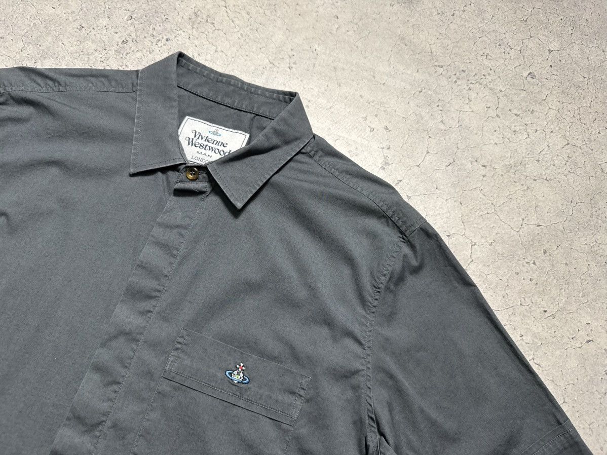 Vivienne Westwood Vivienne Westwood Luxury Button Short Sleeve Shirt Size M Size US M / EU 48-50 / 2 - 5 Thumbnail