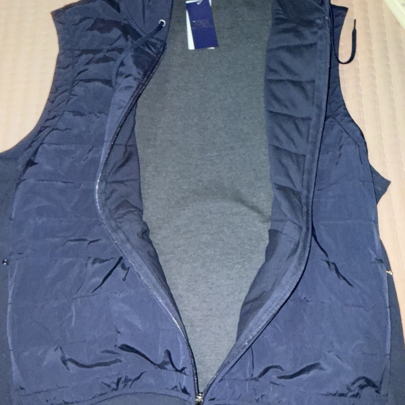Ralph Lauren Polo Ralph Lauren Navy Hooded Puffer Vest NWT XL Full Zip Size US XL / EU 56 / 4 - 10 Thumbnail