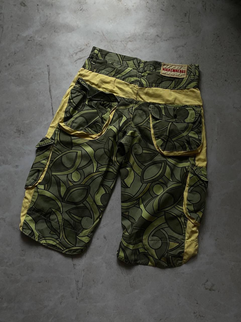 Dirk Bikkembergs × Vintage Vintage Dirk Bikkembergs Cargo Shorts Rare Size US 36 / EU 52 - 1 Thumbnail