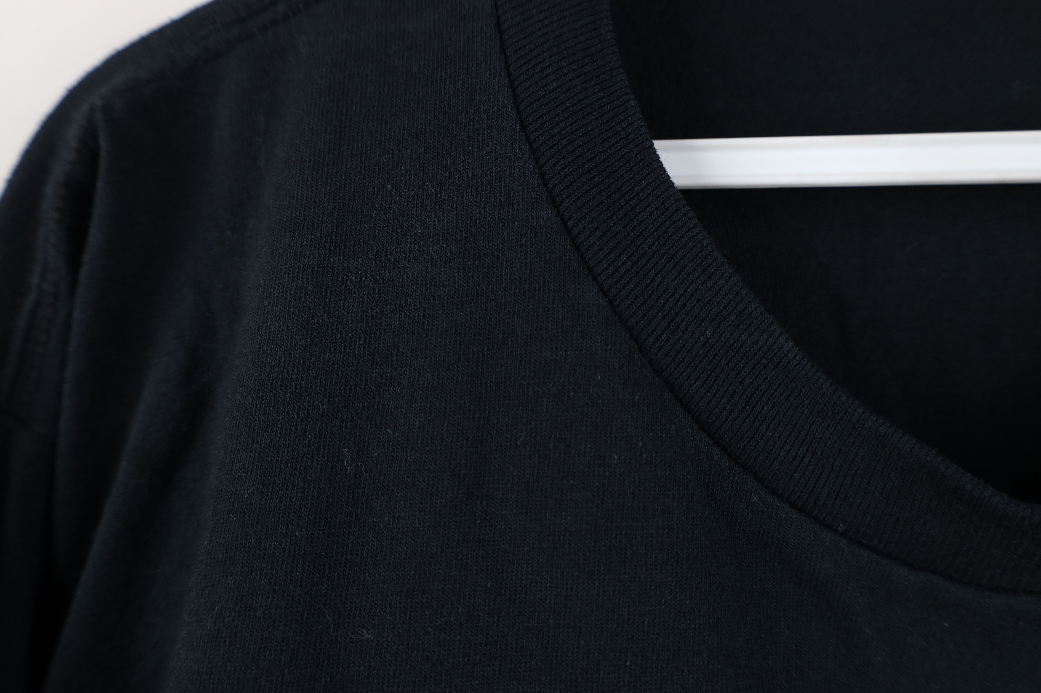 Vintage Vintage 90s Y2K Streetwear Blank Long Sleeve T-Shirt Black Size US L / EU 52-54 / 3 - 5 Thumbnail