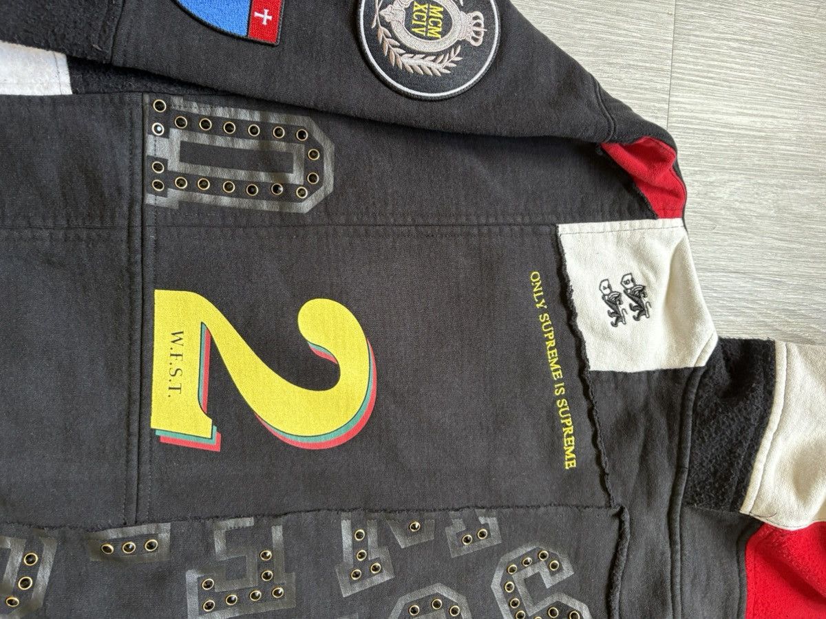 Supreme Supreme Patchwork Black Hoodie SS25 Size US L / EU 52-54 / 3 - 13 Thumbnail