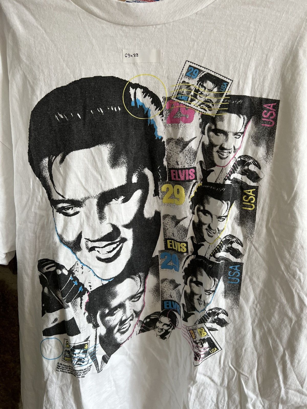 Vintage Elvis presley, 1992 t-Shirt tee tis , XXXL Size US XXL / EU 58 / 5 - 3 Thumbnail