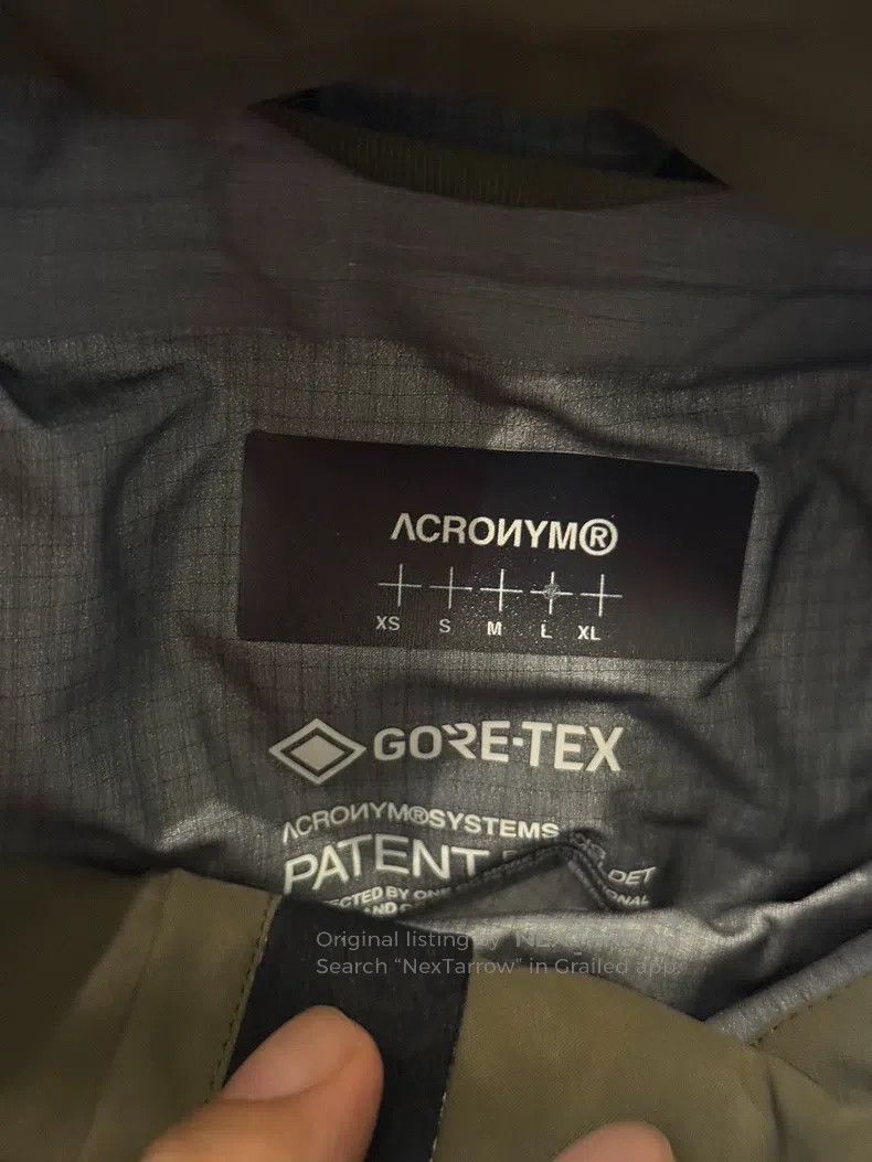 Acronym Acronym Charge coat Size US L / EU 52-54 / 3 - 3 Thumbnail